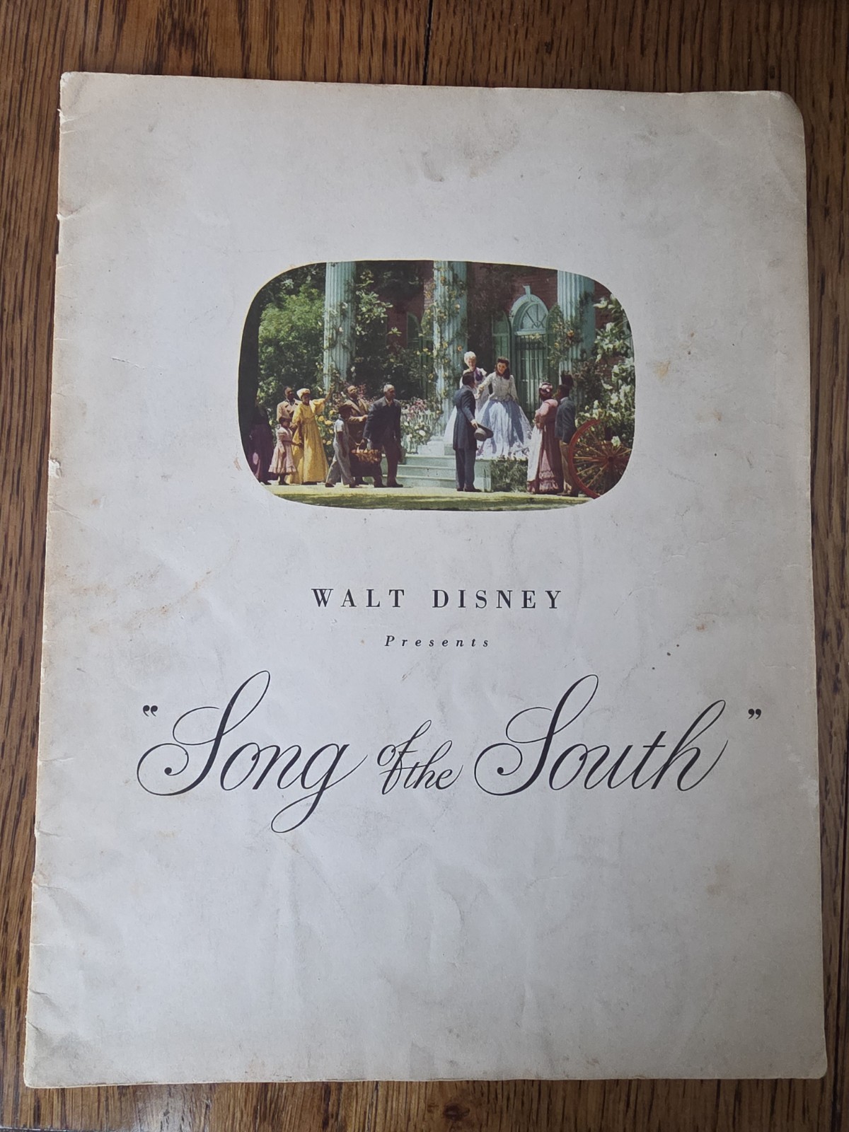 Walt Disney's Song Of The South By Uncle Remus Vintage 1946 Theater Program
