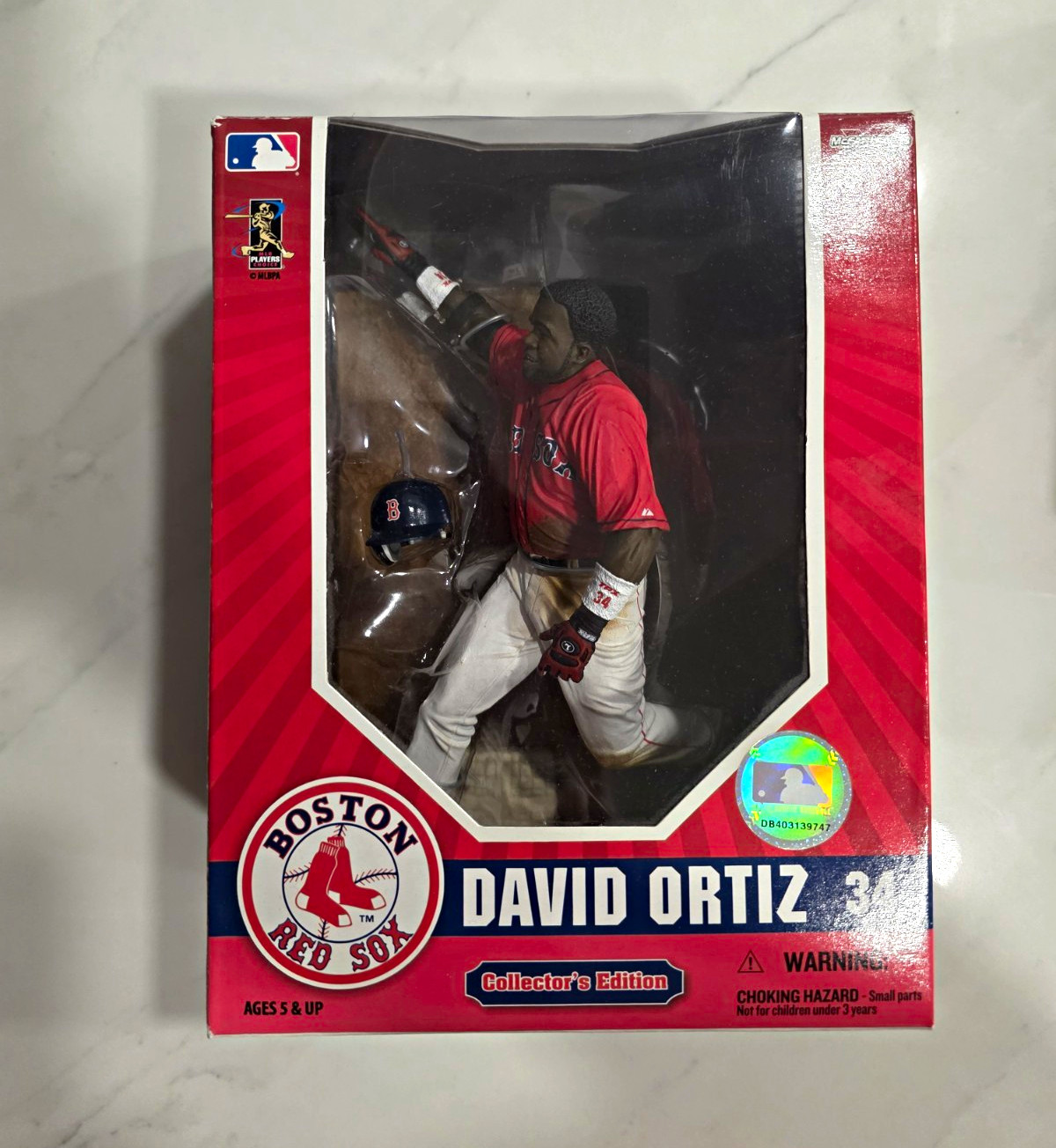 McFarlane Toys MLB Series 7 David Ortiz Boston Red Sox Red Jersey Figure 2007