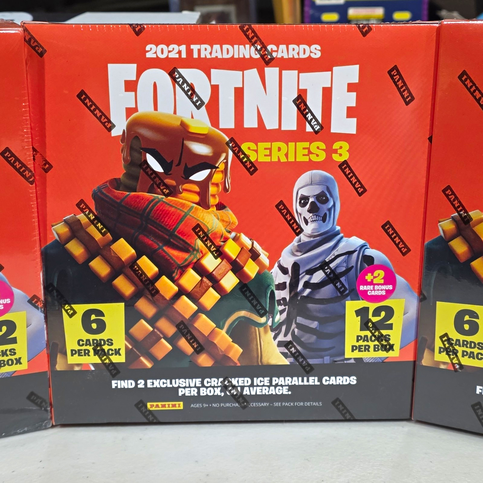 Panini 2021 Fortnite Series 3 Trading Card Box. 3 BOX LOT