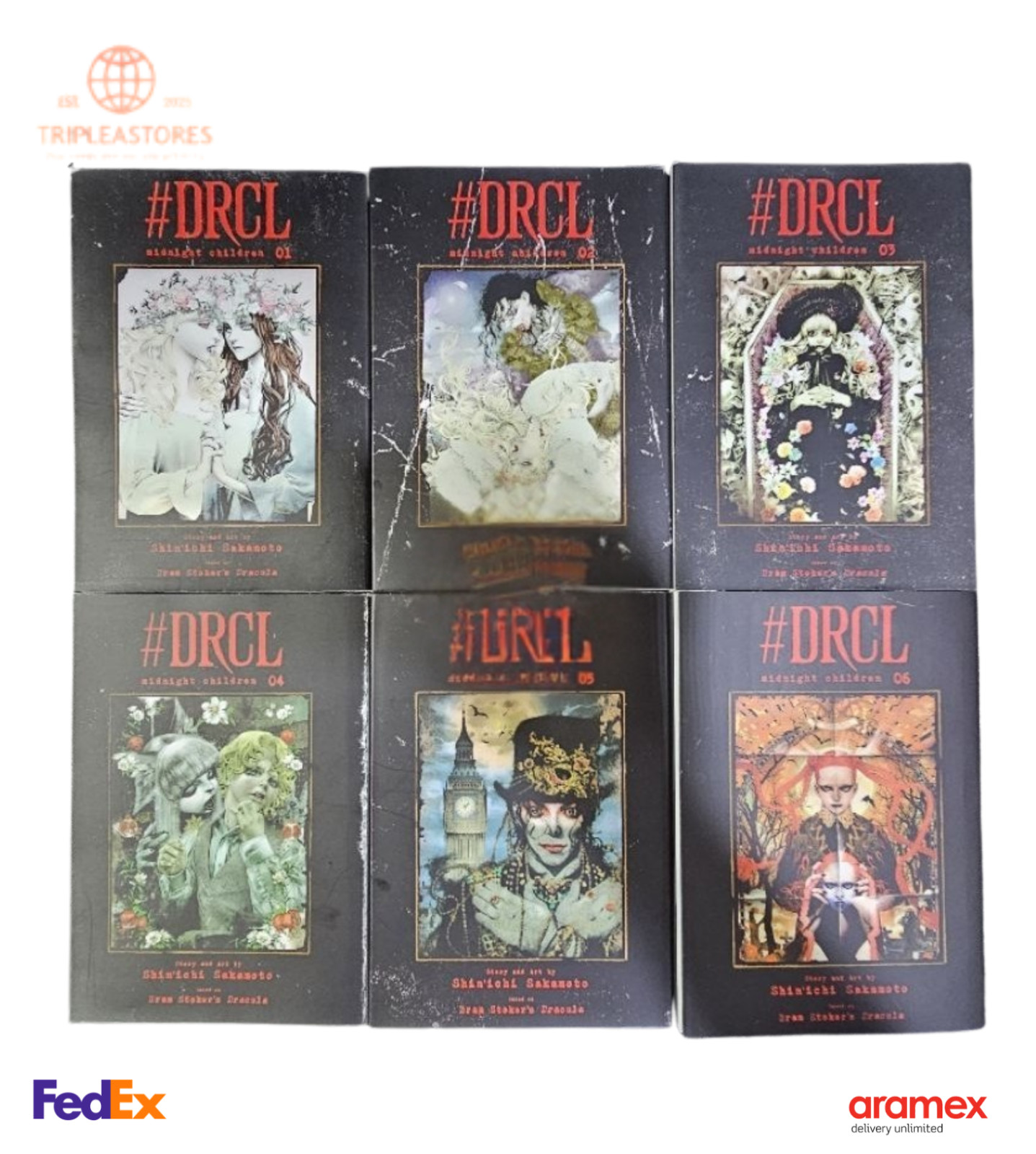 #DRCL midnight children Vol.1-6 Latest Full Set English Manga Comics INOSAN