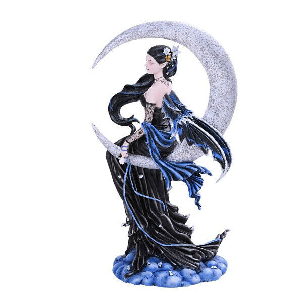 PT Nene Thomas Fantasy Art Collection Solace Black Moon Fairy Resin Collectible