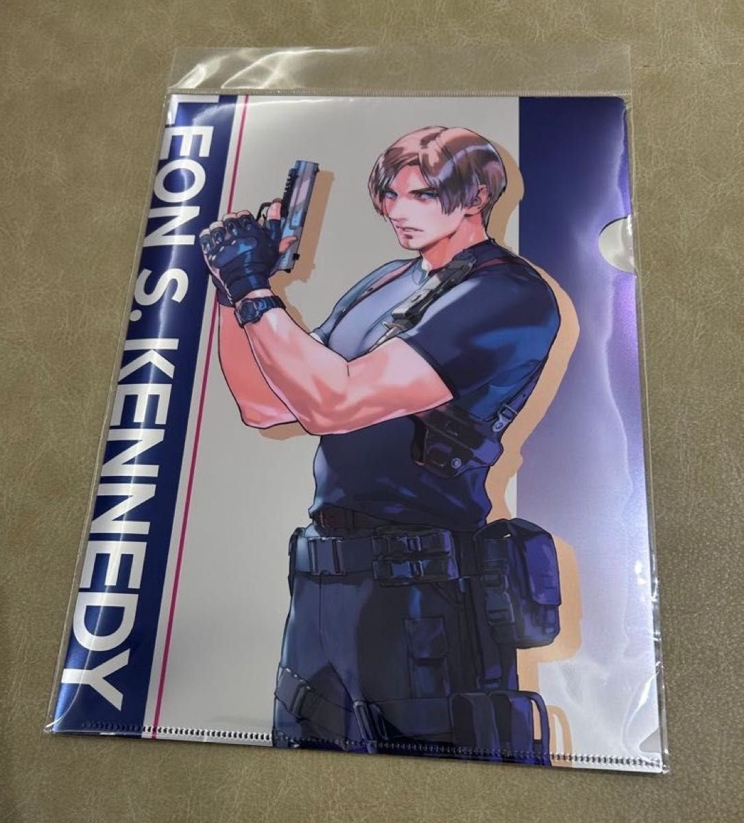 Resident Evil Leon S. Kennedy Clear File by Chisato Mita Capcom Rare