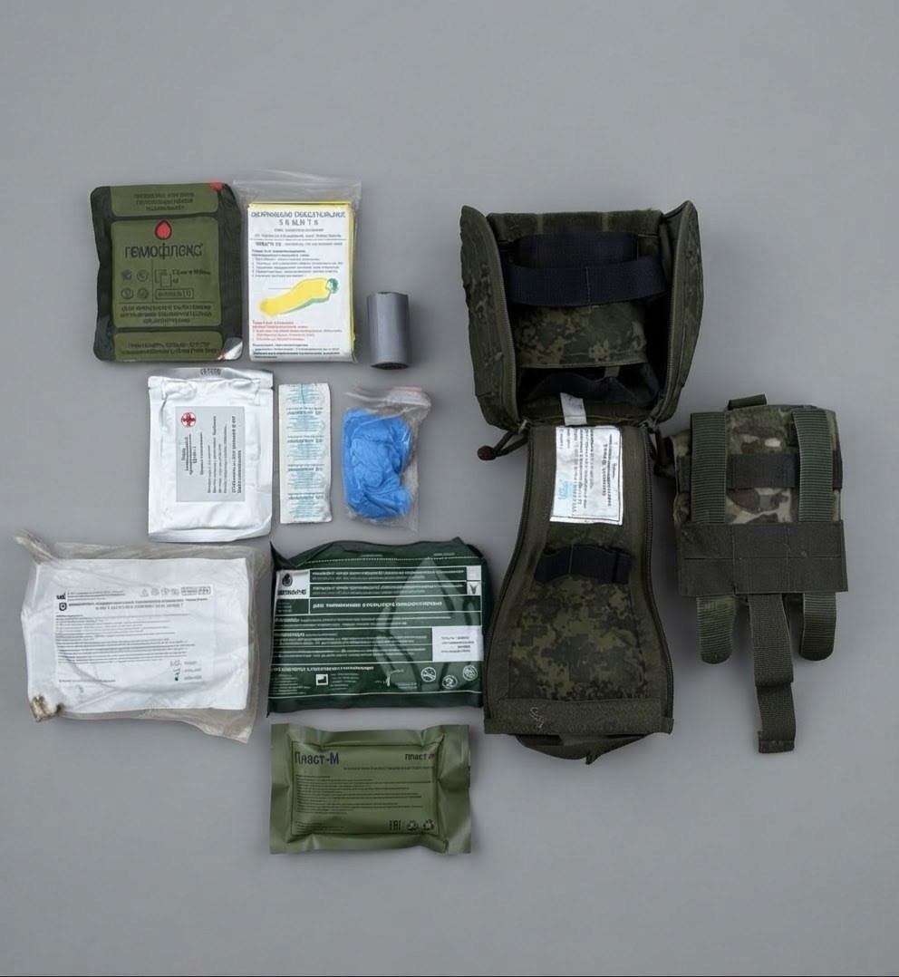 HISTORICAL RUSSIAN ARMY IFAK RARE VKBO 3.0 EMR CAMO UKR/RUS 2025
