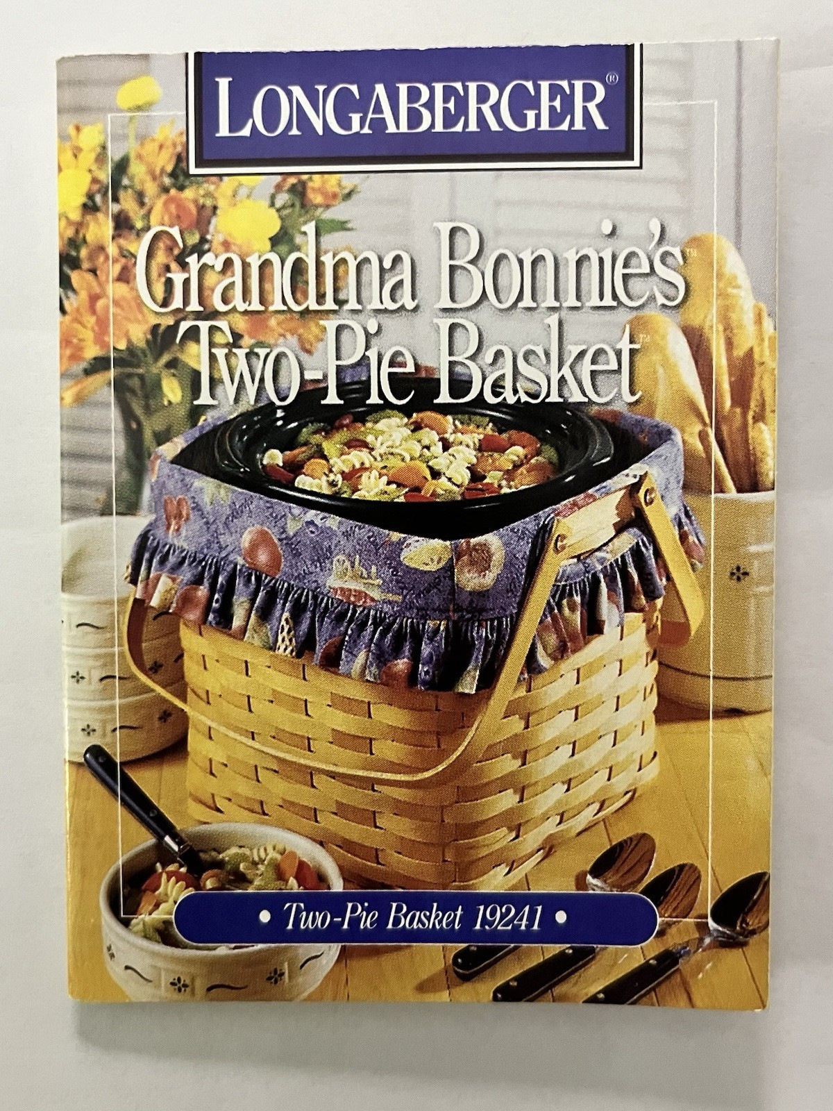Exclusive Vintage Longaberger. Grandma Bonnie’s Two Pie Basket.