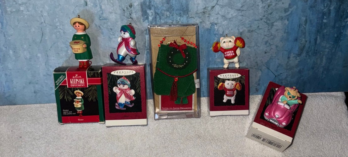 Hallmark Keepsake Ornament lot  