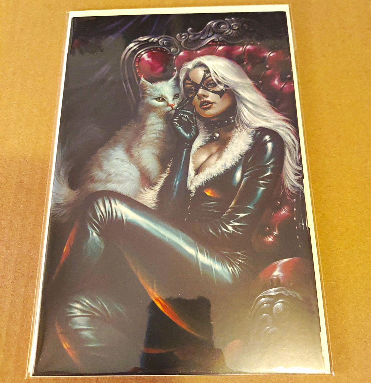 Marvel Black Cat #1 NYCC 2025 Exclusive Lucio Parrillo Virgin Variant LTD 800