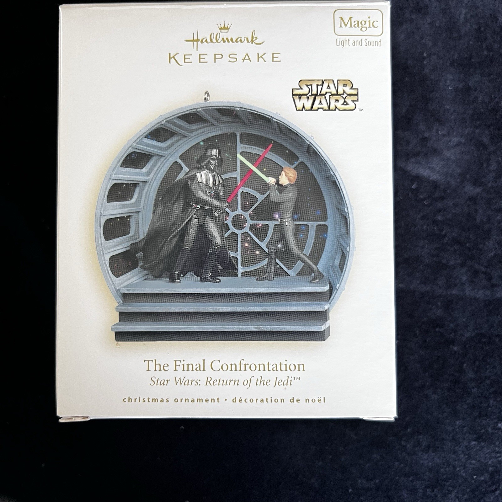 2008 Hallmark  Magic “The Final Confrontation” Star Wars: Return of the Jedi