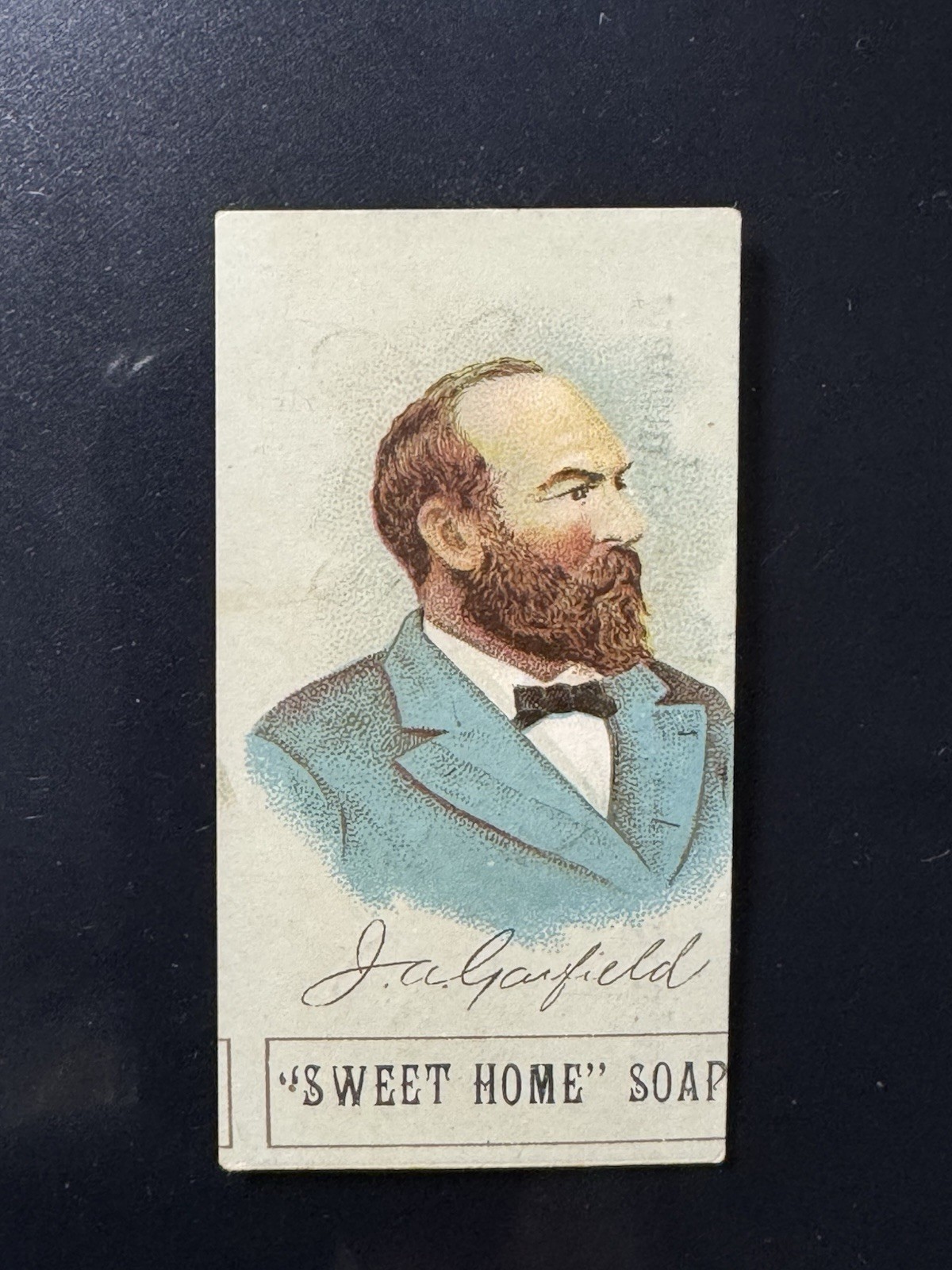 1890 H600 Larkin, President James GARFIELD -  “Sweet Home” Soap - NICE
