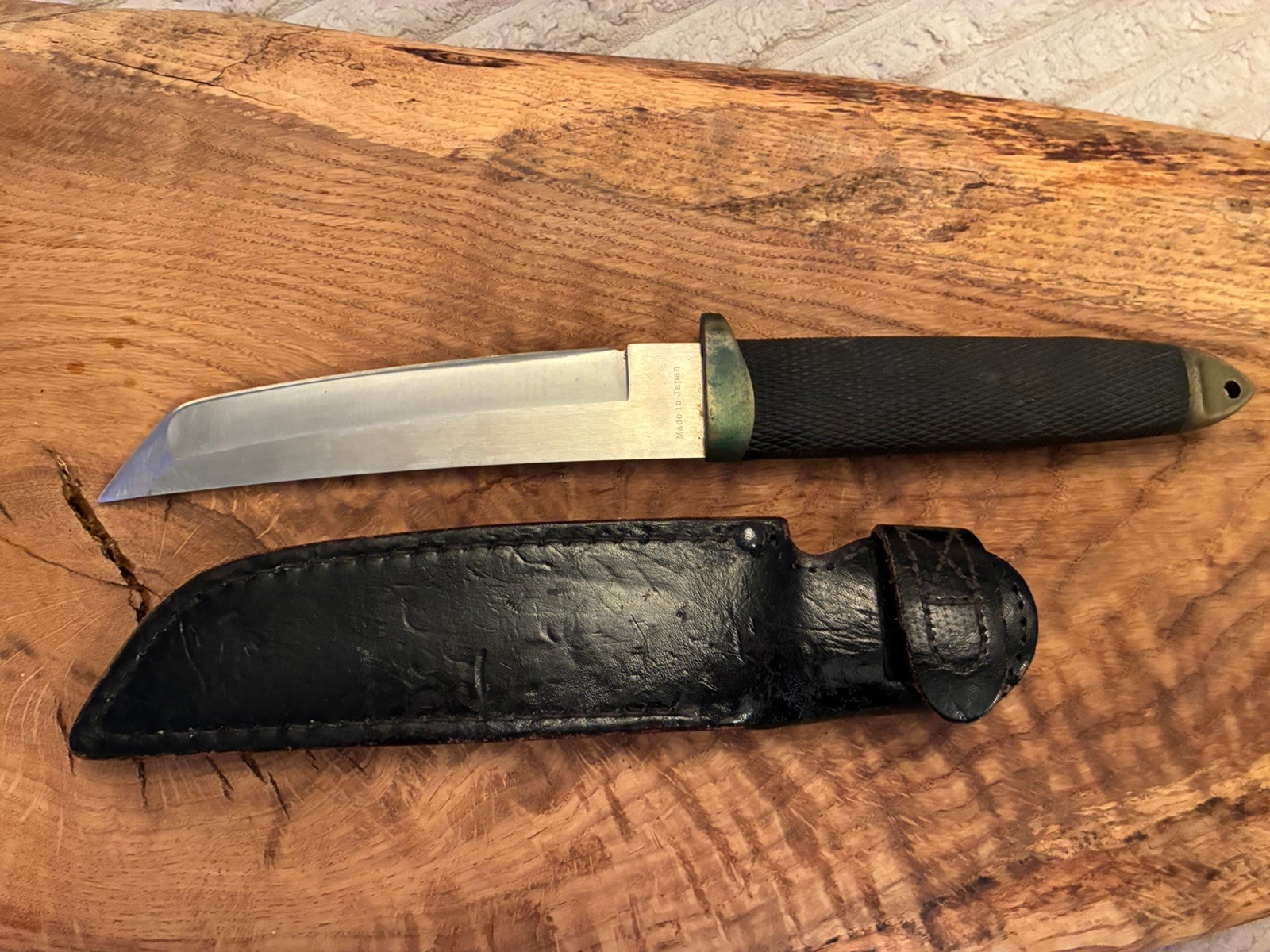 Vintage Cold Steel 13A Tanto Knife Made in Japan 