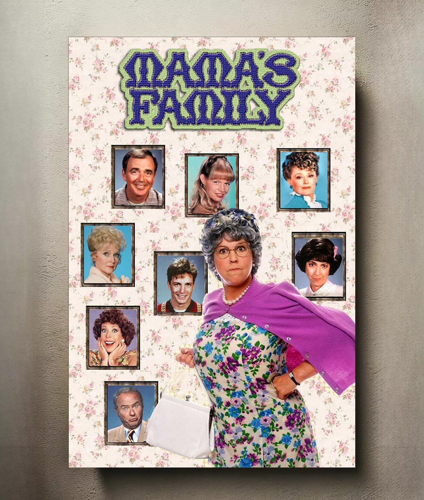 Mama\'s Family 8x12 Metal TV Show Poster Sign