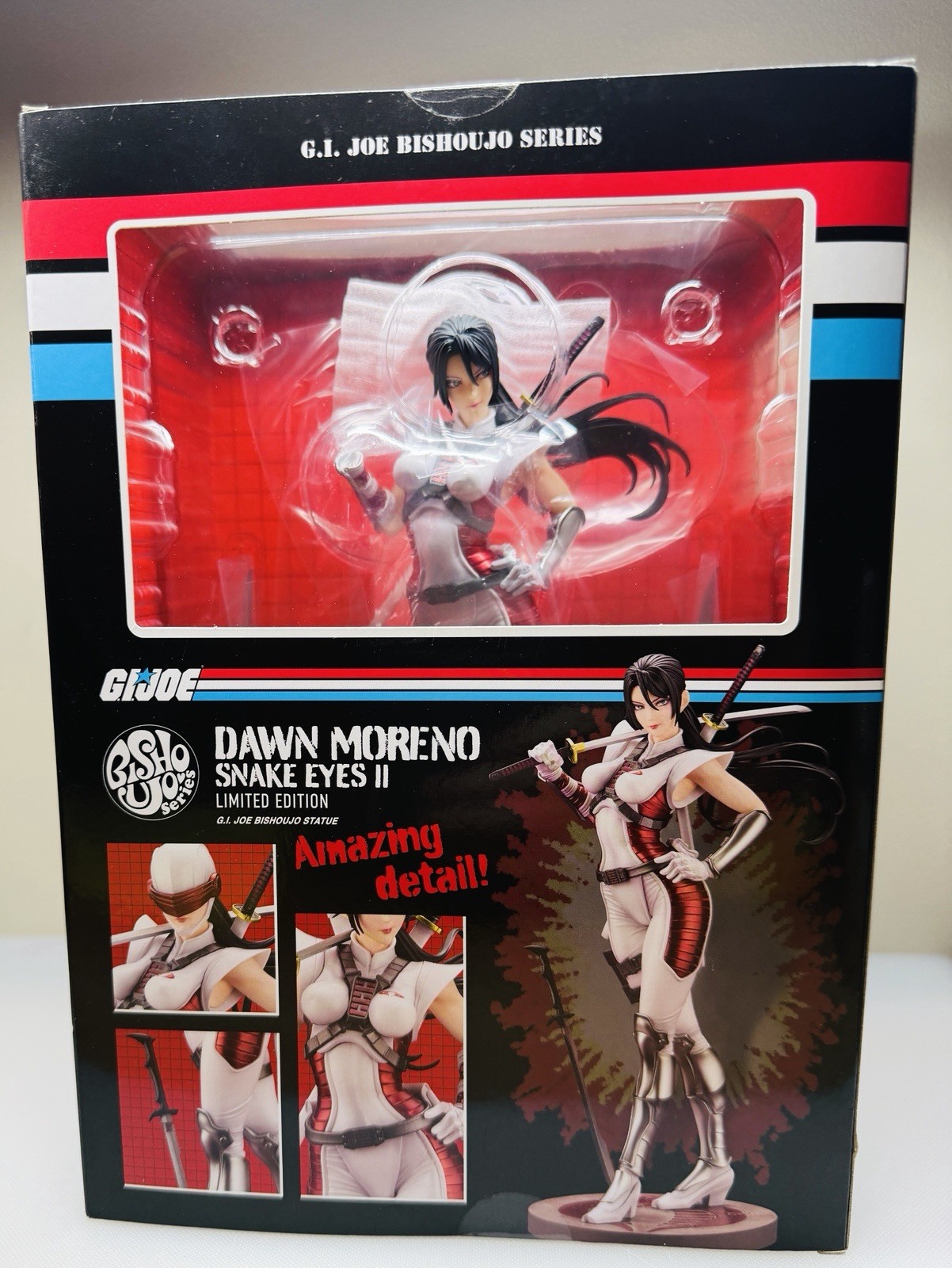 2022 Kotobukiya GI Joe Bishoujo Dawn Moreno Snake Eyes II Limited Edition Statue