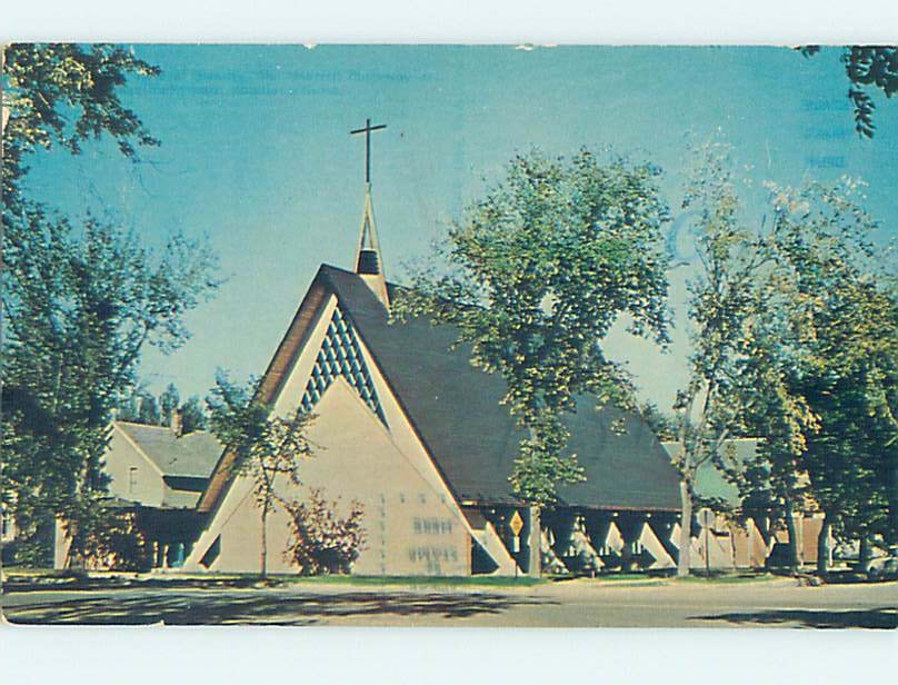Unused Pre-1980 CHURCH SCENE Park Rapids Minnesota MN s/06 A6905