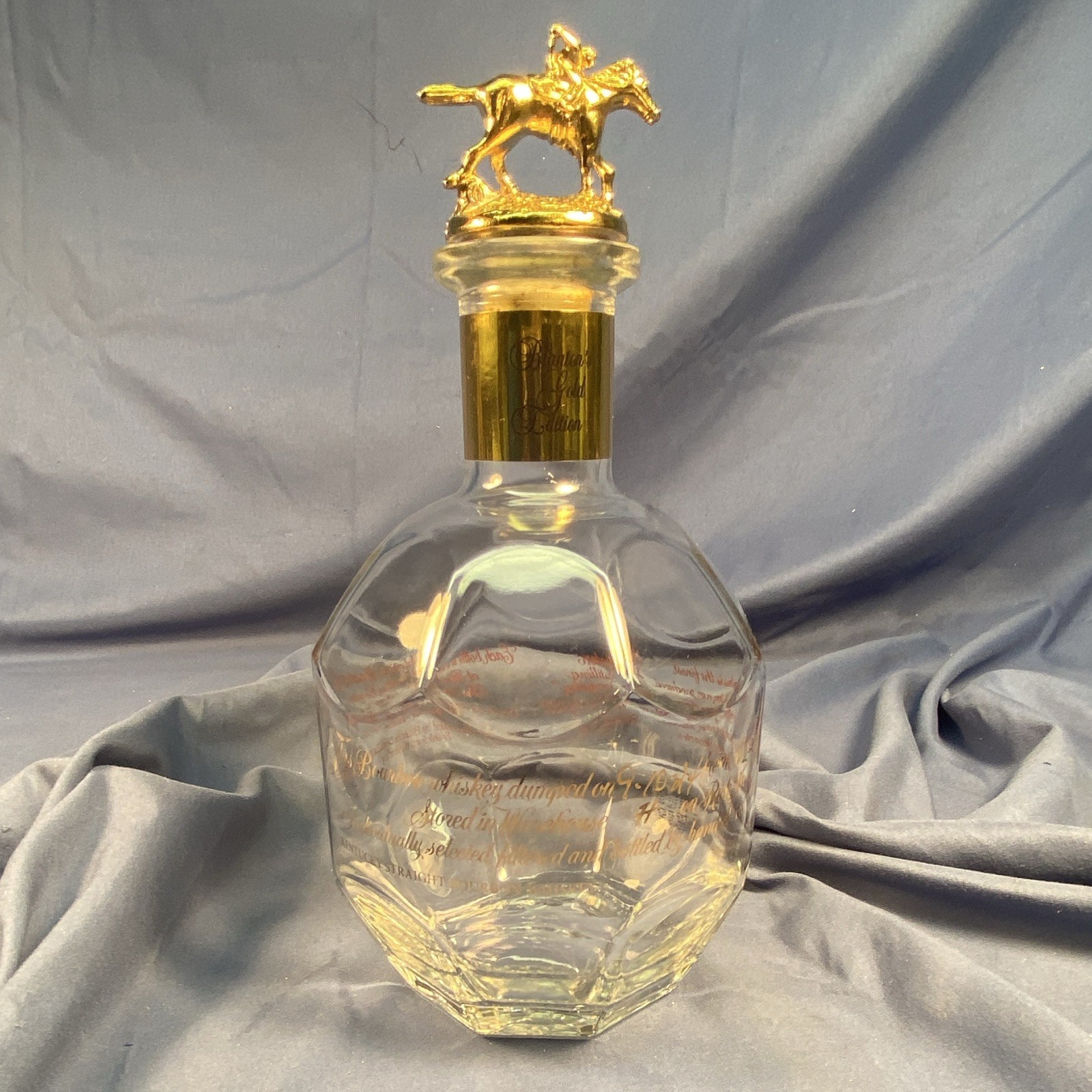 Blanton’s Gold Edition w/ Gold Horse Stopper letter O