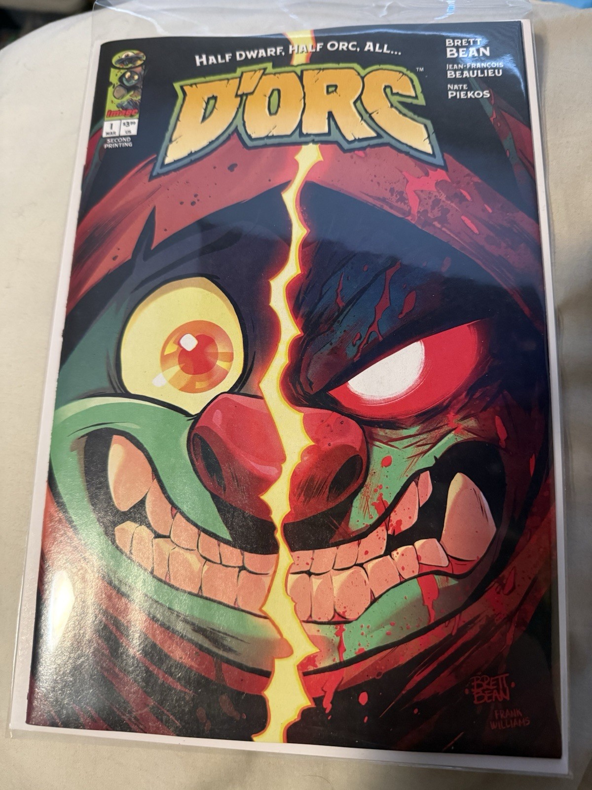 D’orc #1 Second Printing EXTREMELY FINE 9.6+
