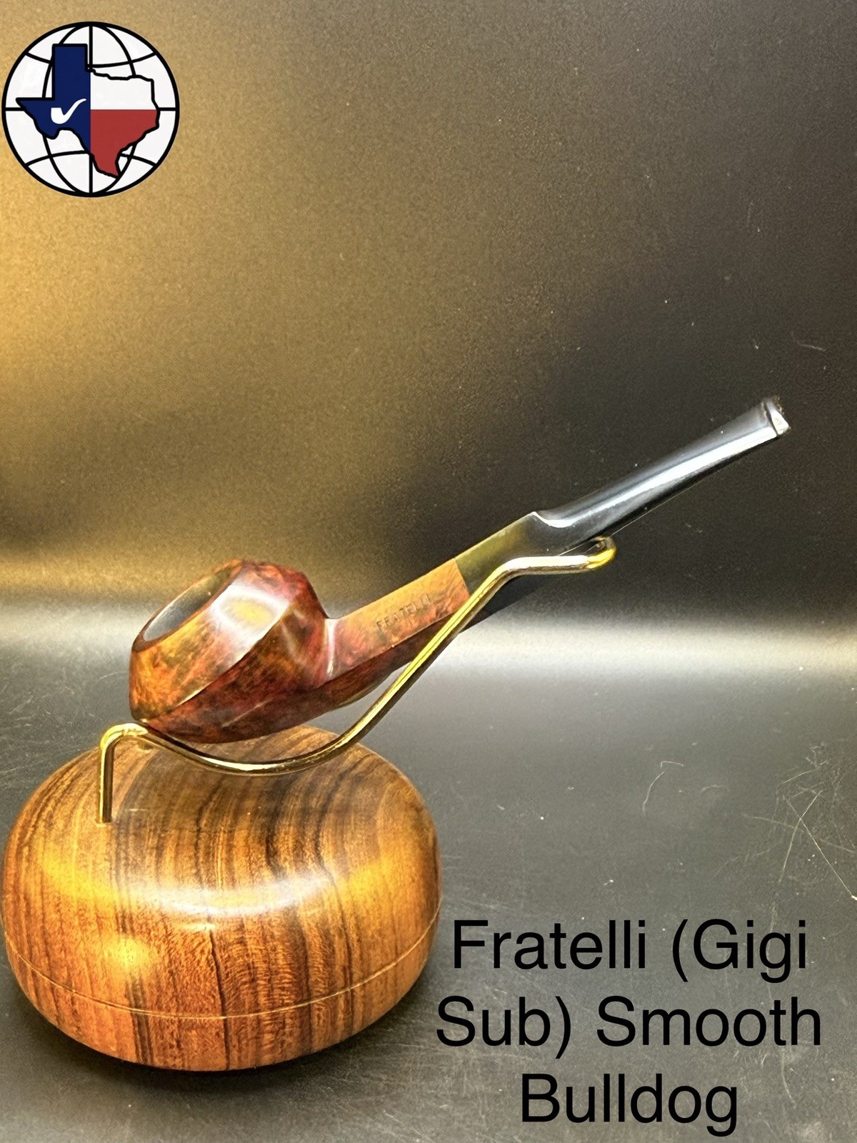 Vintage Fratelli (Gigi Sub) Smooth Bulldog Tobacco Pipe
