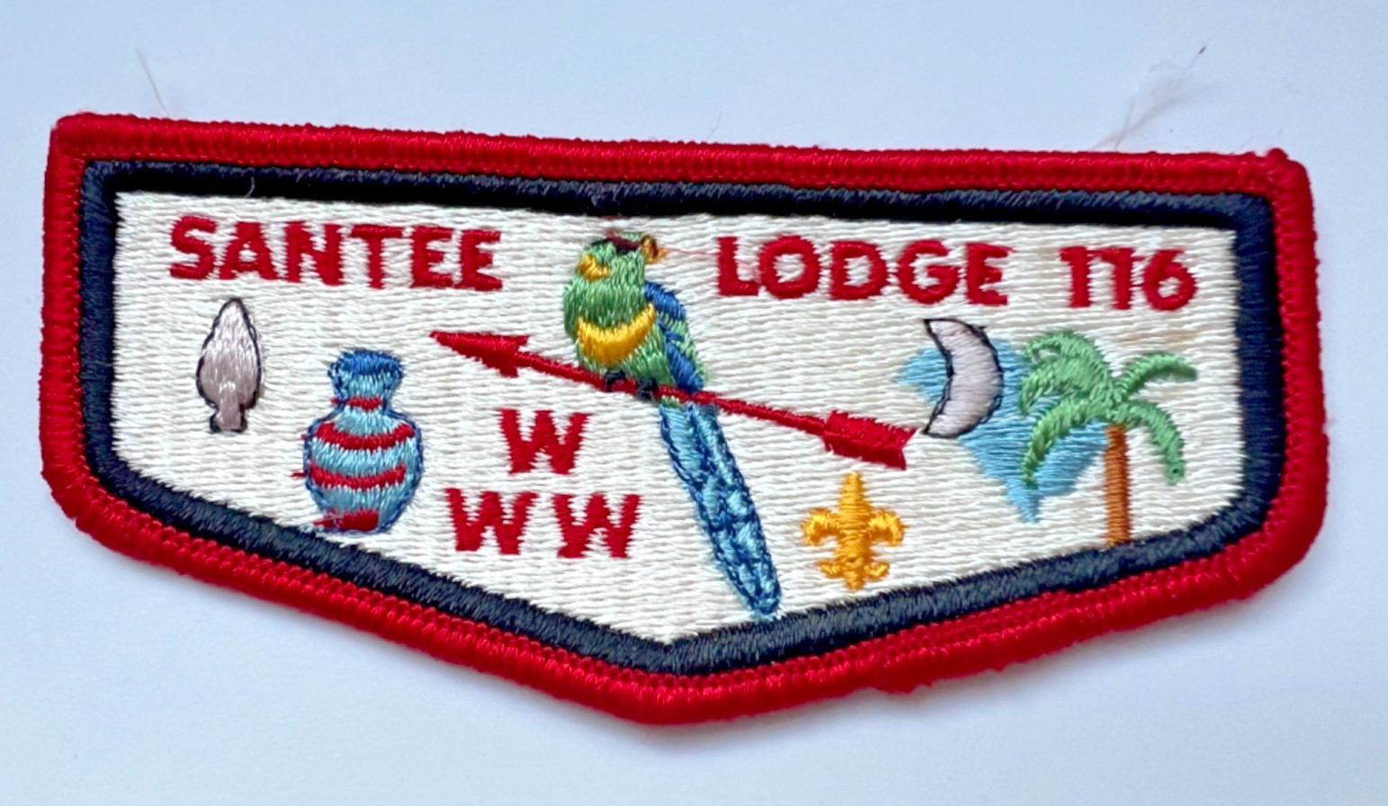 Santee Lodge 116 S5a Flap Pee Dee Area SC OA Order of the Arrow Boy Scout BSA