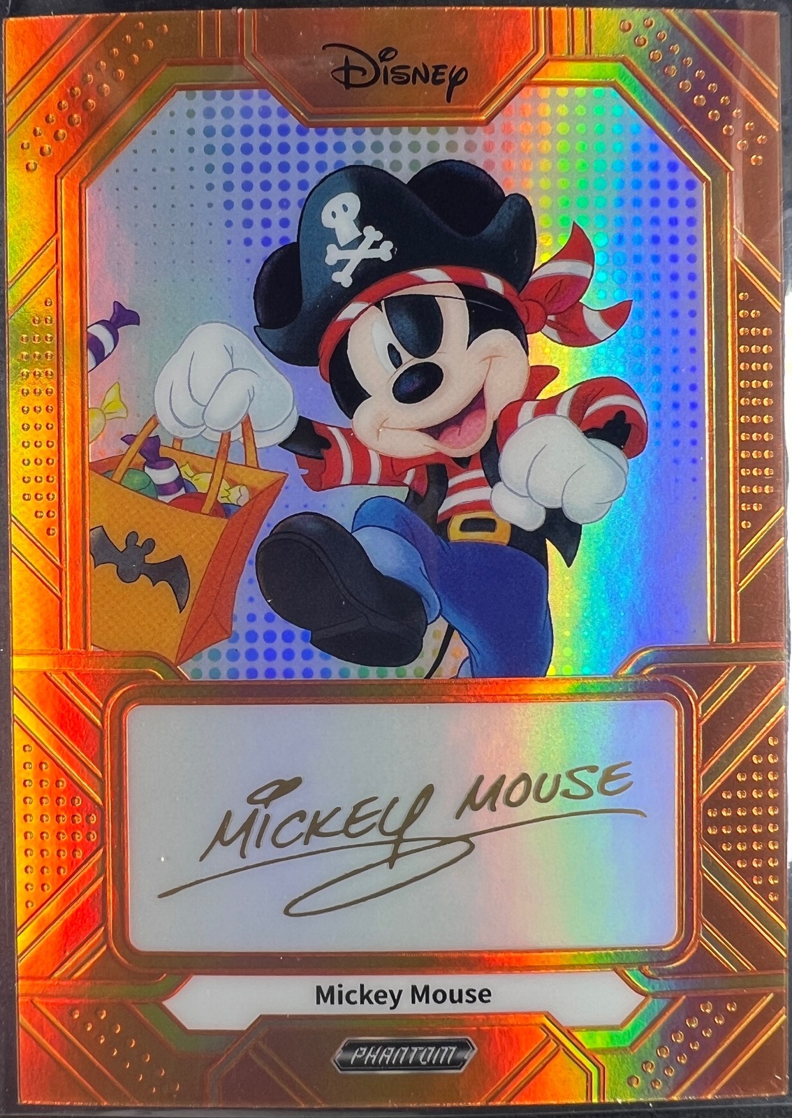 Mickey Mouse 2025 Kakawow Phantom Disney Signature Orange /50