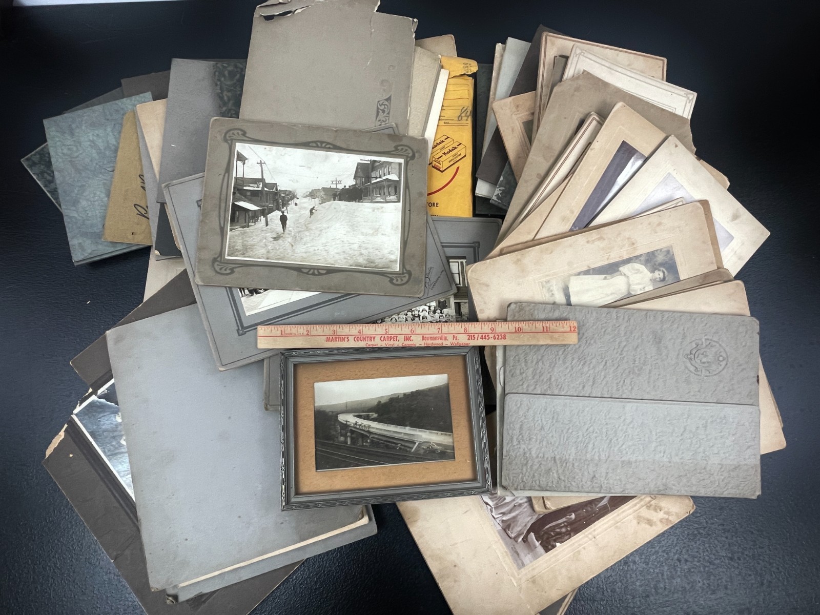 Forest City PA & Carbondale PA Antique Photo Lot Collection Archive Blatnik