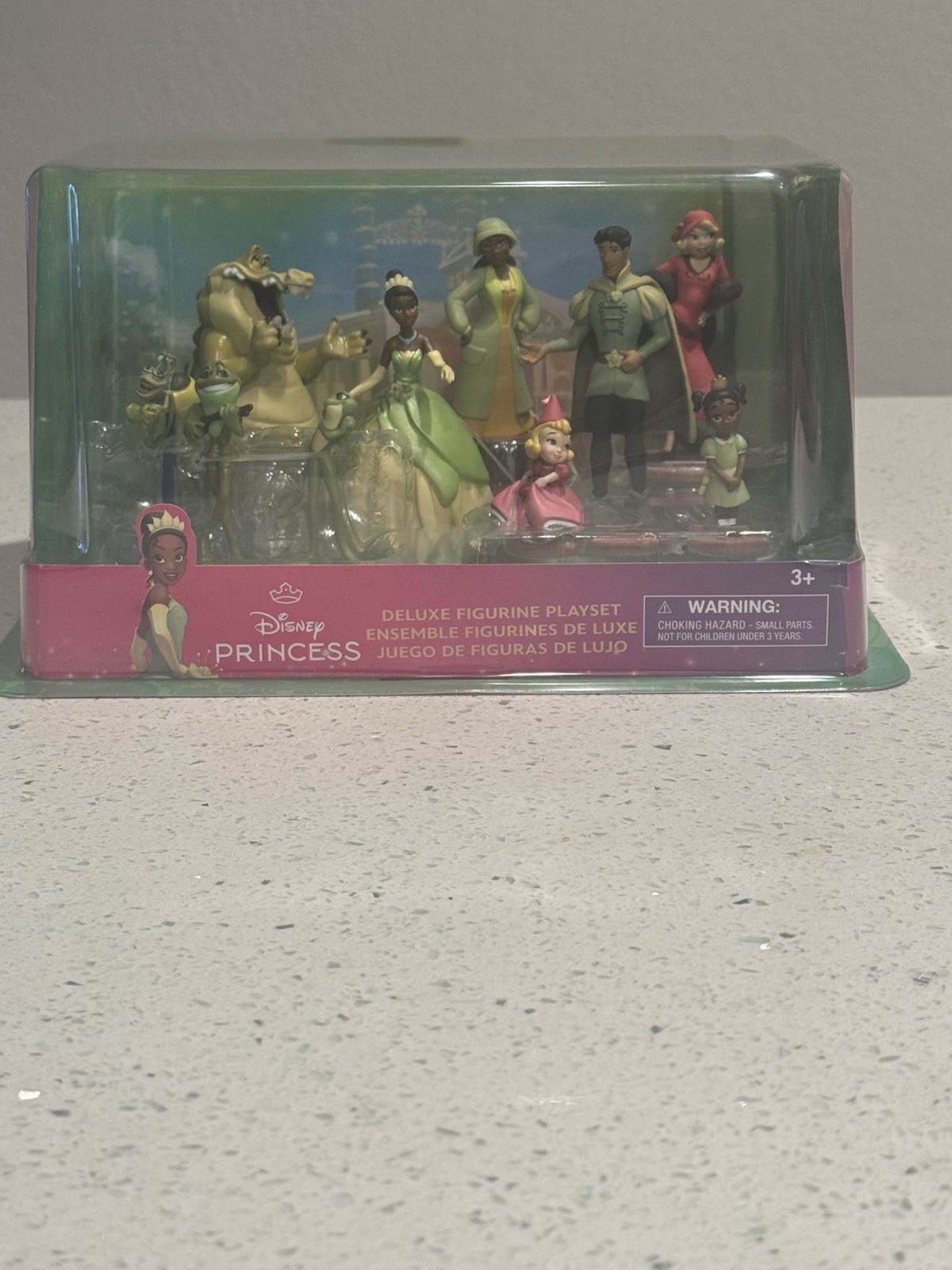 NEW Disney Princess Tiana Deluxe Figurine 9 Piece Playset