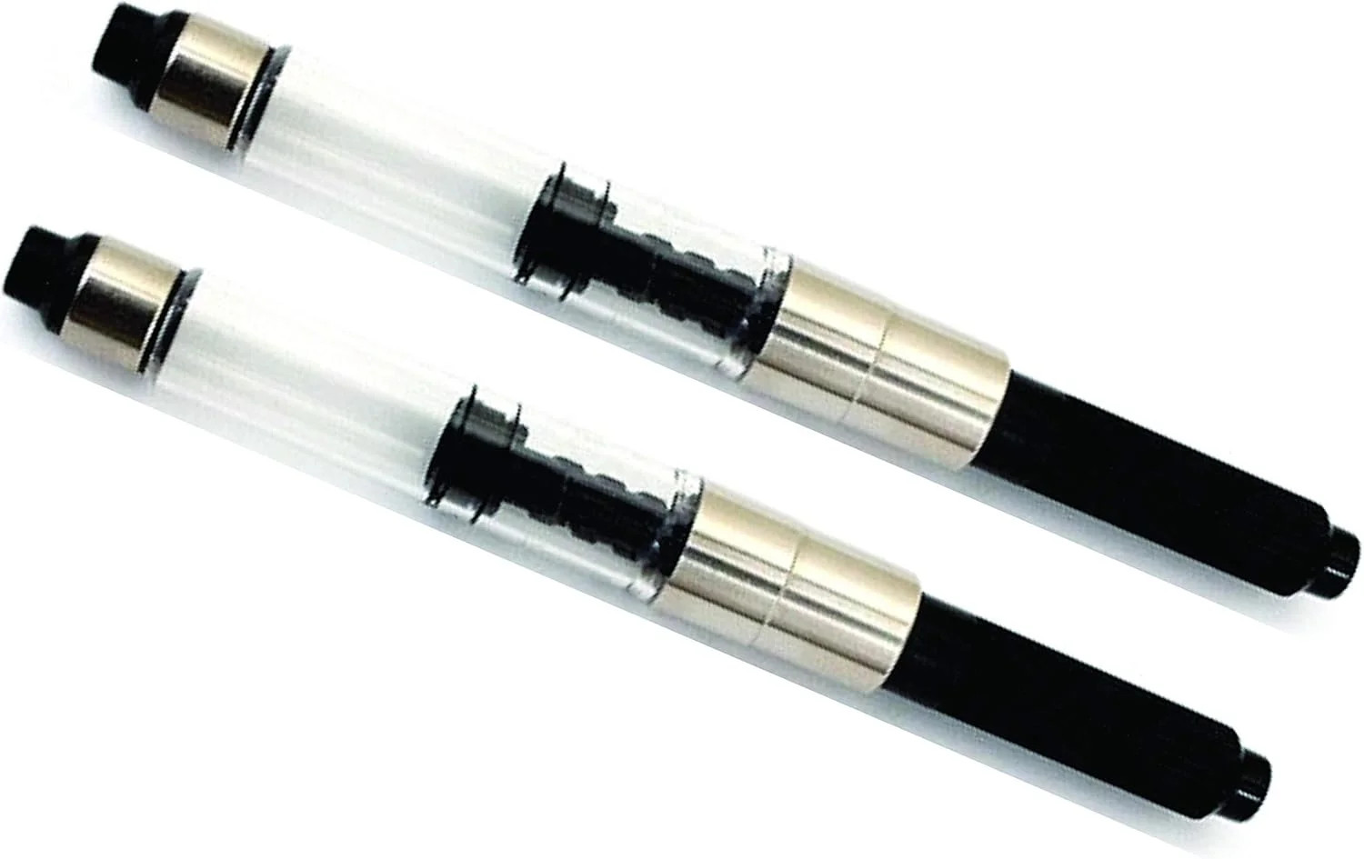 Schmidt K5 Push In Deluxe Fountain Pen Ink Converter (Pack of 2)