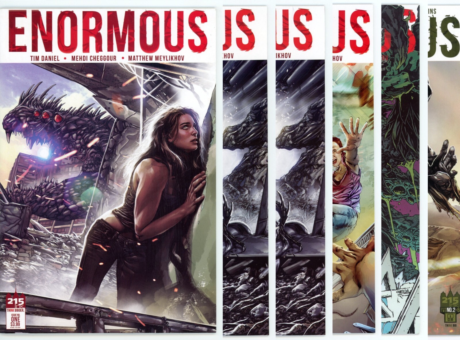 Enormous #1 #4 #4 #5 #5B #8 (ALL NM/MT) HIGH GRADE 1st Prints LOTX6 2014 215 Ink