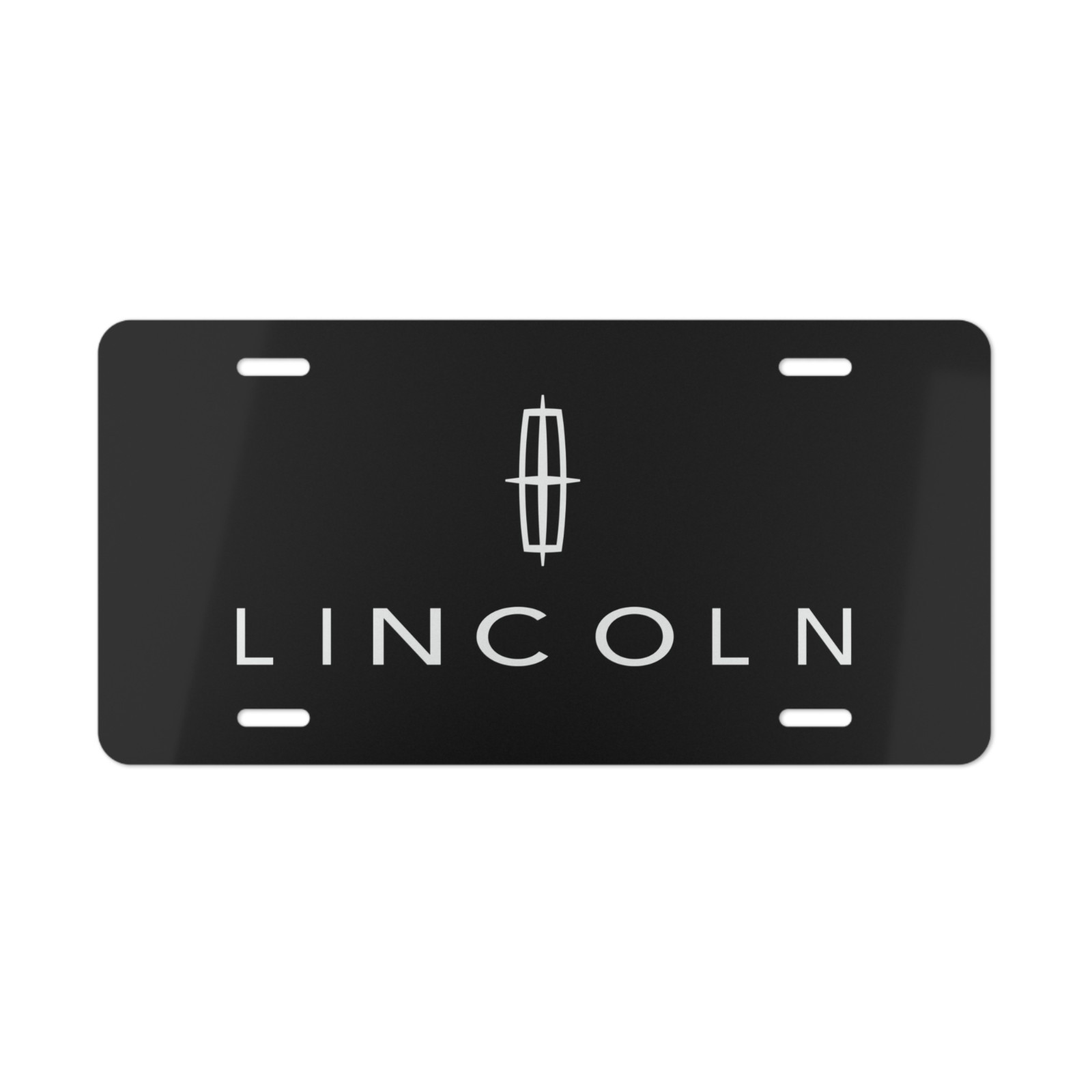 LINCOLN Car Front License Plate Tag Vanity Style - NEW