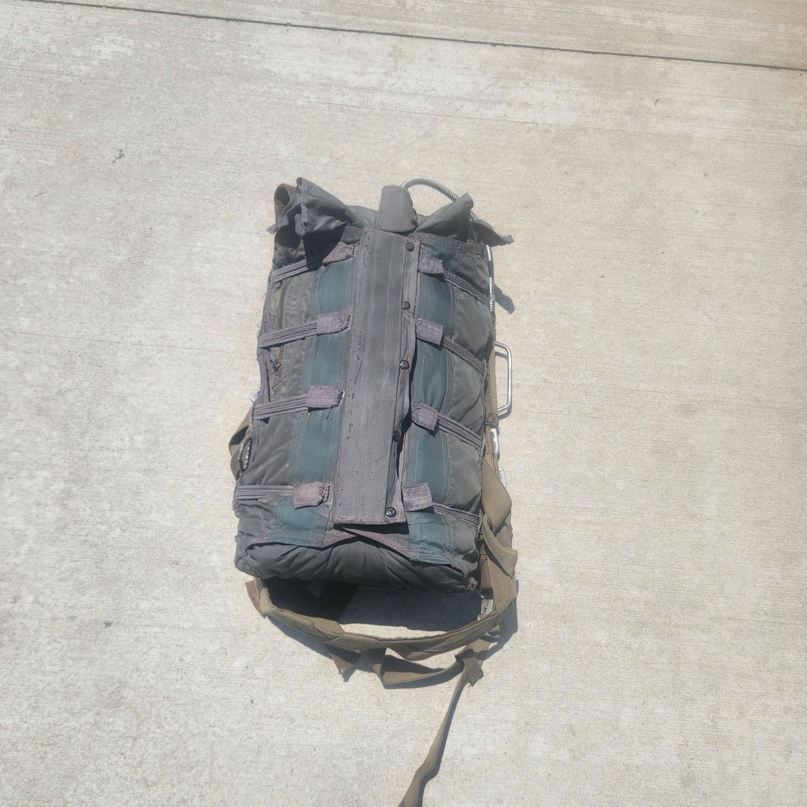 Us Army 1951 Sigmund Eisner Air Force Parachute Looks To Be Complete Sh Rare