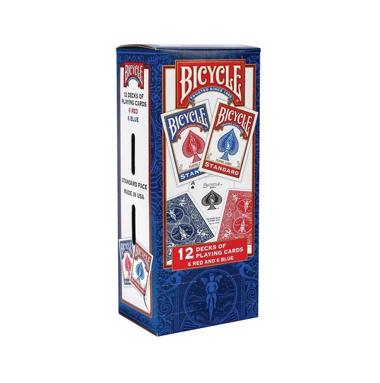 Bicycle Standard Playing Cards - 12 pks. low shipping+Free Magic Trick