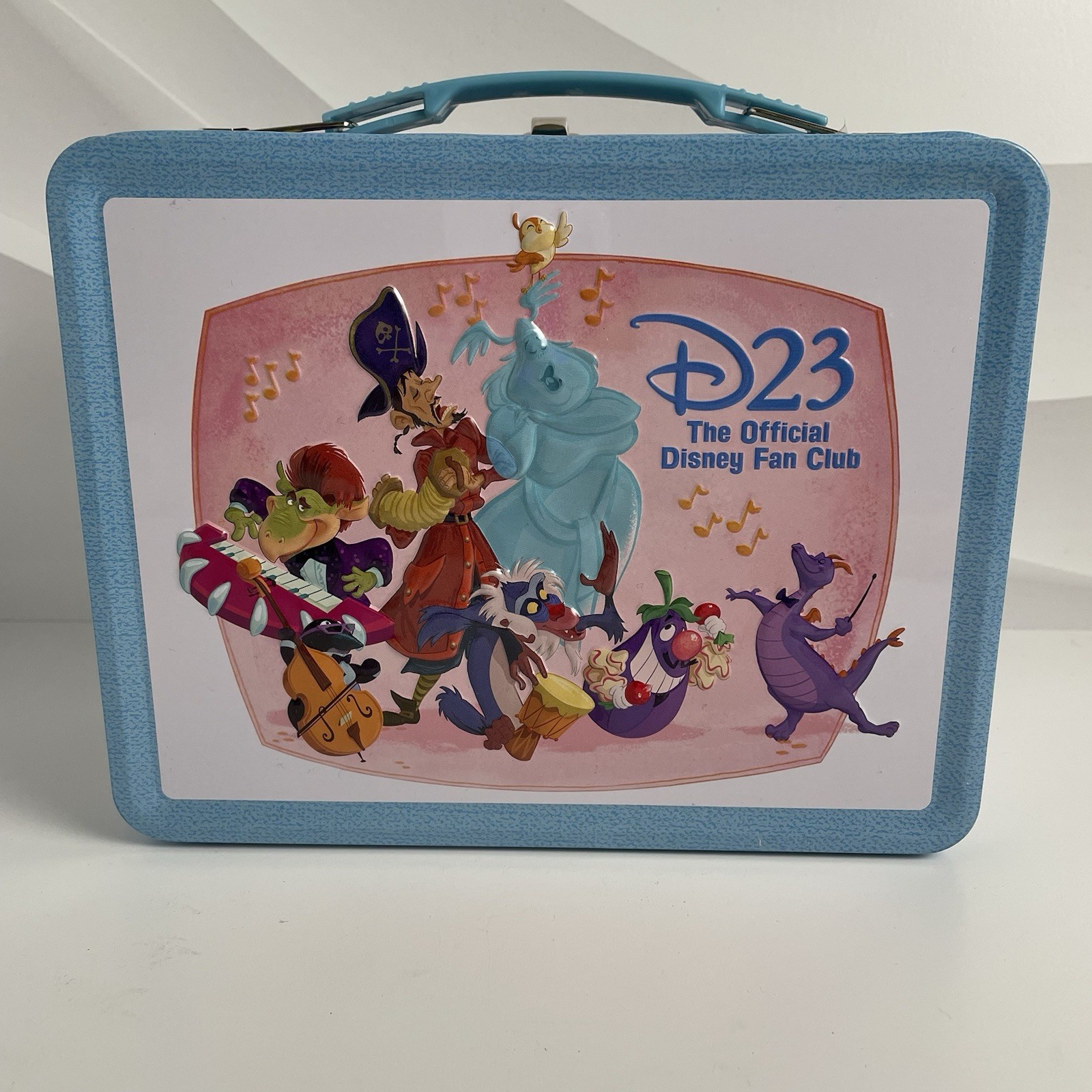 Walt Disney World 50th Anniversary D23 Vault Collection Tin Lunch Box Characters