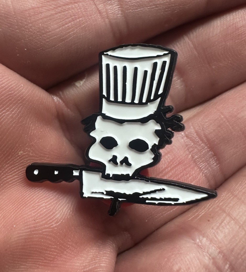 Anthony Bourdain Enamel Pin