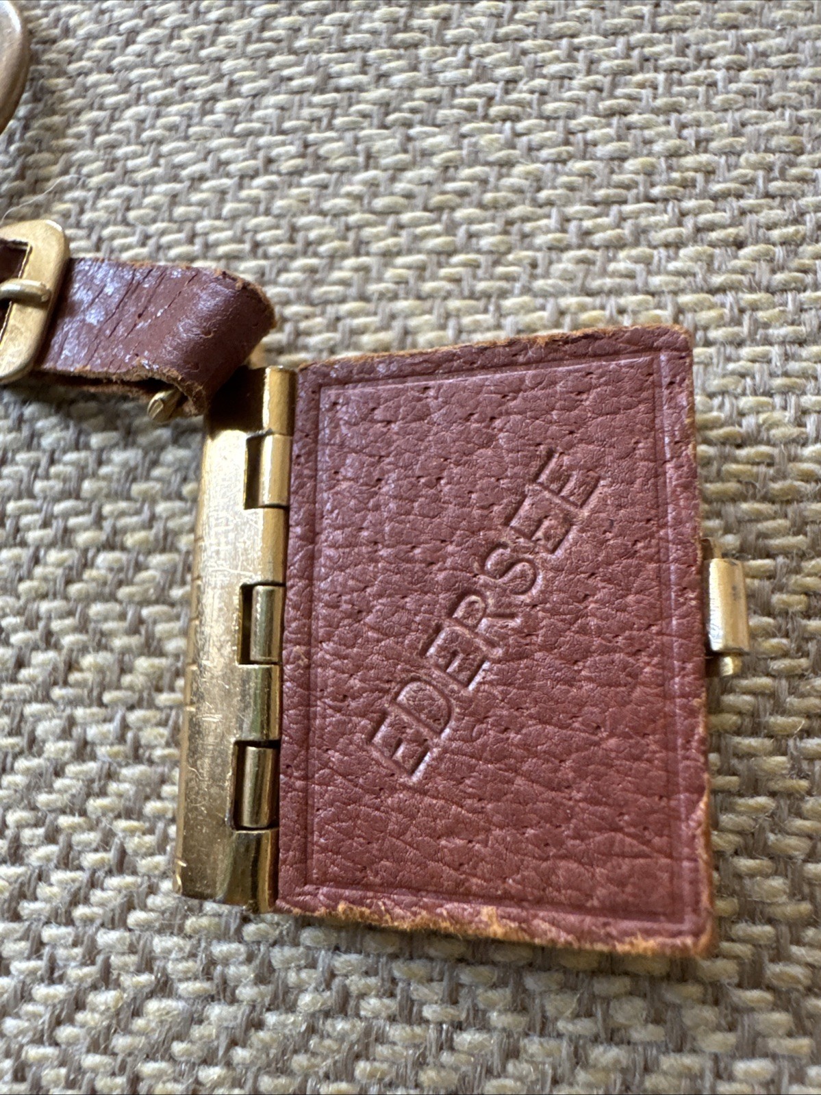 Vintage Keychain Germany Photo Book Edersee