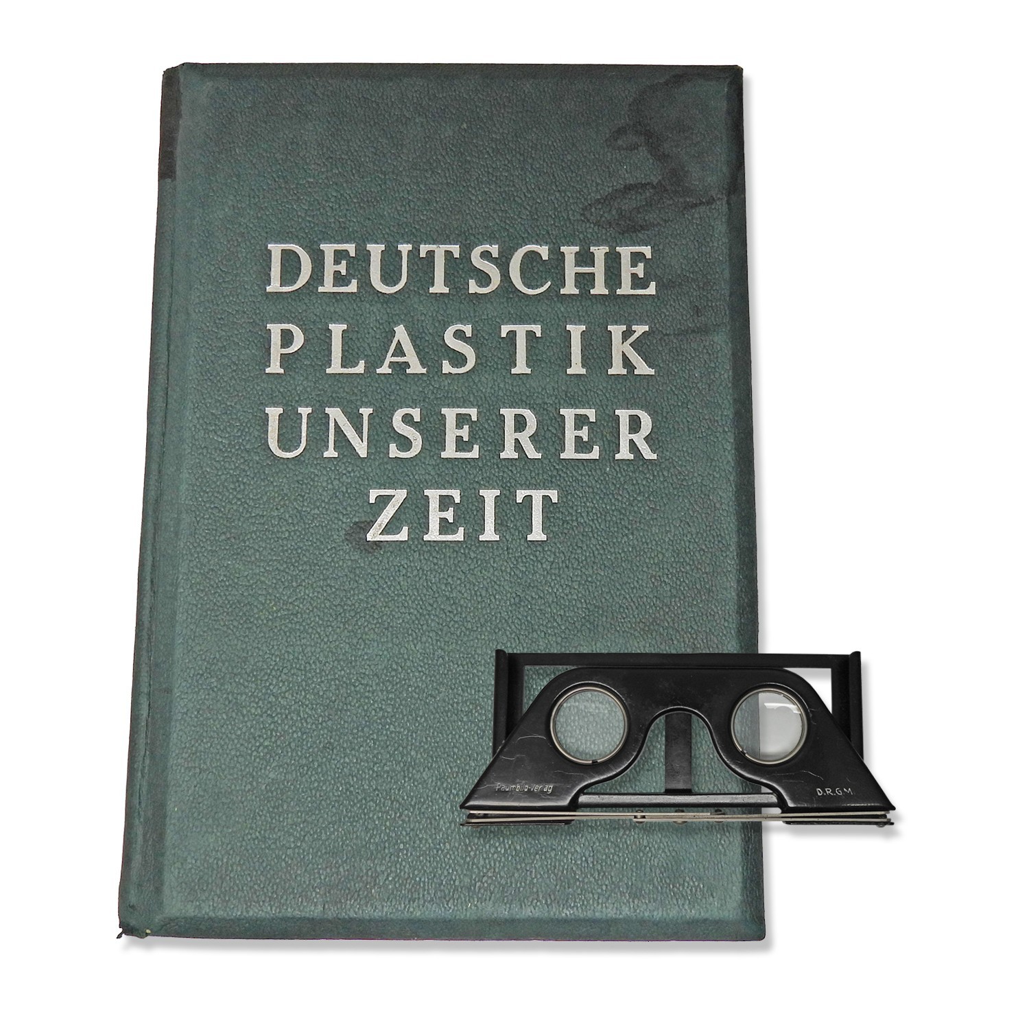WWII 1942 German 3-D Book, Deutsche Plastik Unserer Zeit
