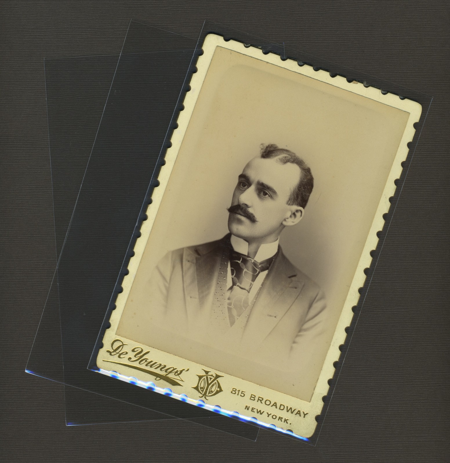 100 Cabinet Card Photo Sleeves Pack/Lot Clear Poly Archival Safe 