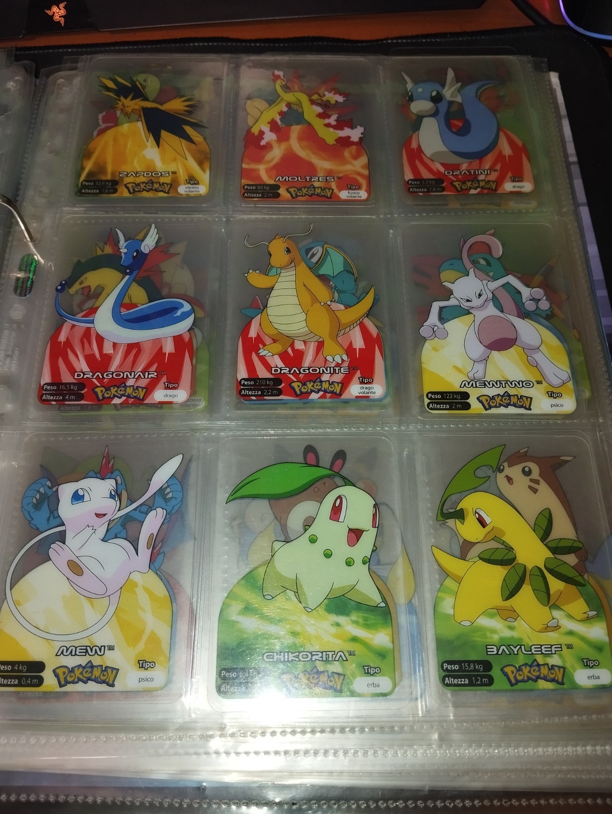 Pokemon Lamincards Series 1 - 2006 incomplete 138/151 set - VERY GOOD
