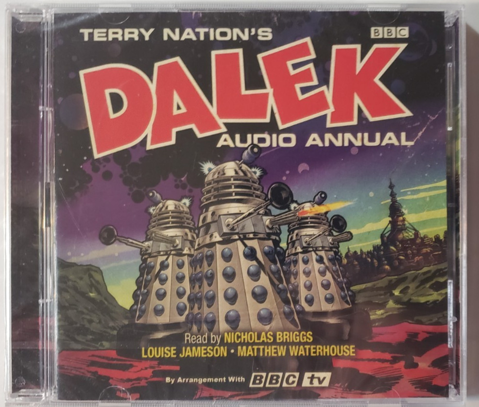 Doctor Who: Terry Nation's Dalek Annual 2 disc Audiobook BBCTV NEW 
