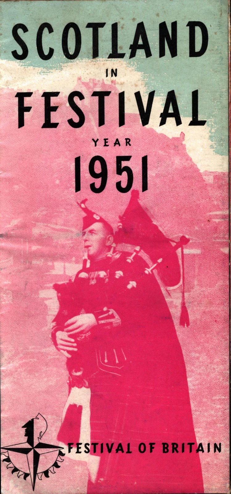 Scotland in Festival Year 1951  Festival of Britain  Vintage Brochure