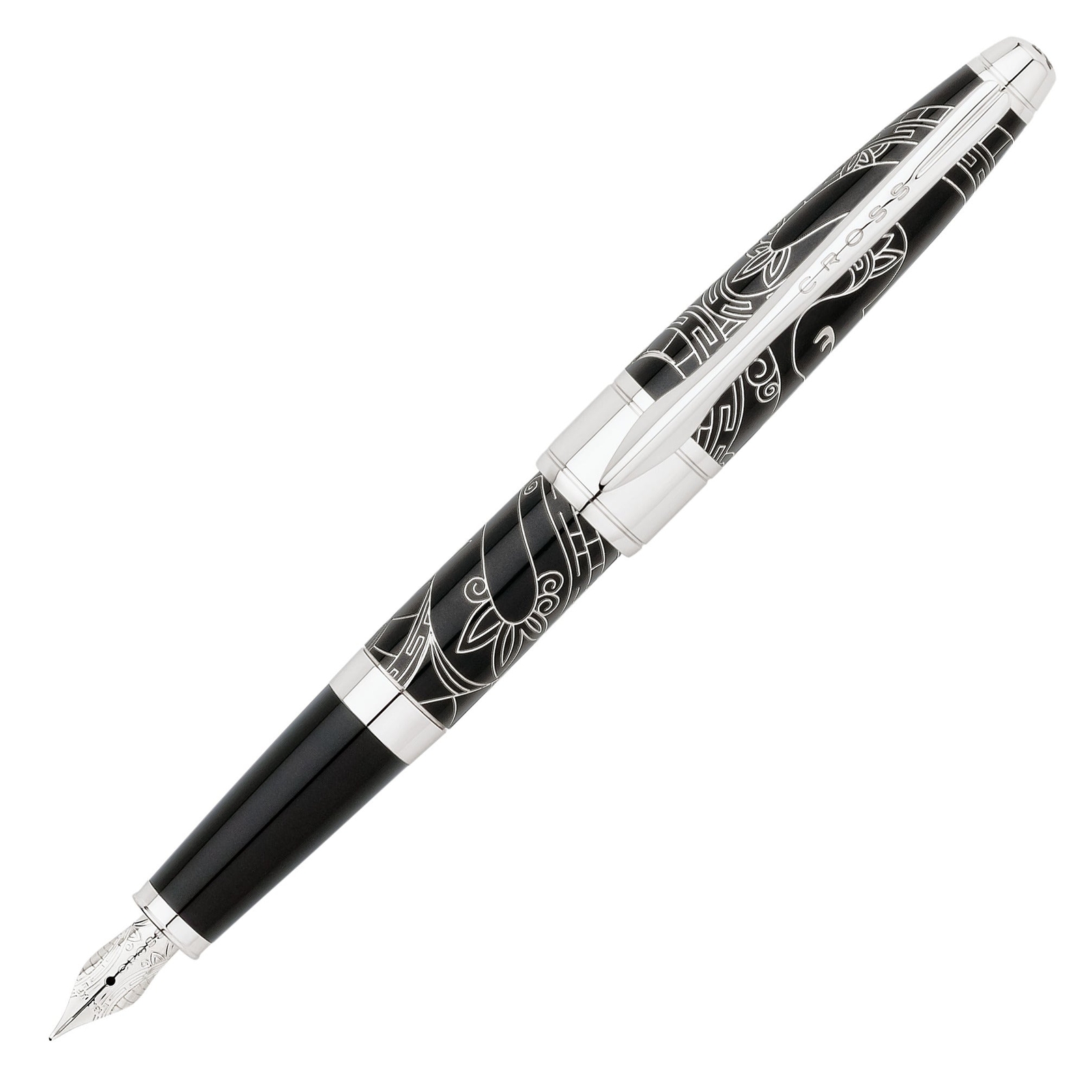 Cross 2013 Year of the Snake Zodiac Medium China Black Fountain Pen AT0126-14MY