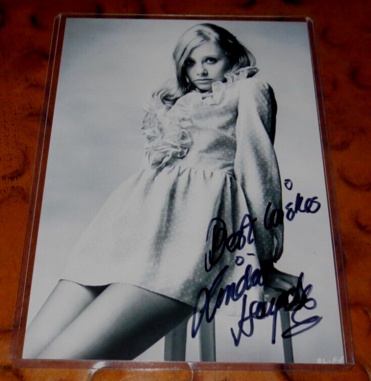 Linda Hayden signed autographed photo as Luci in Baby Love 1969