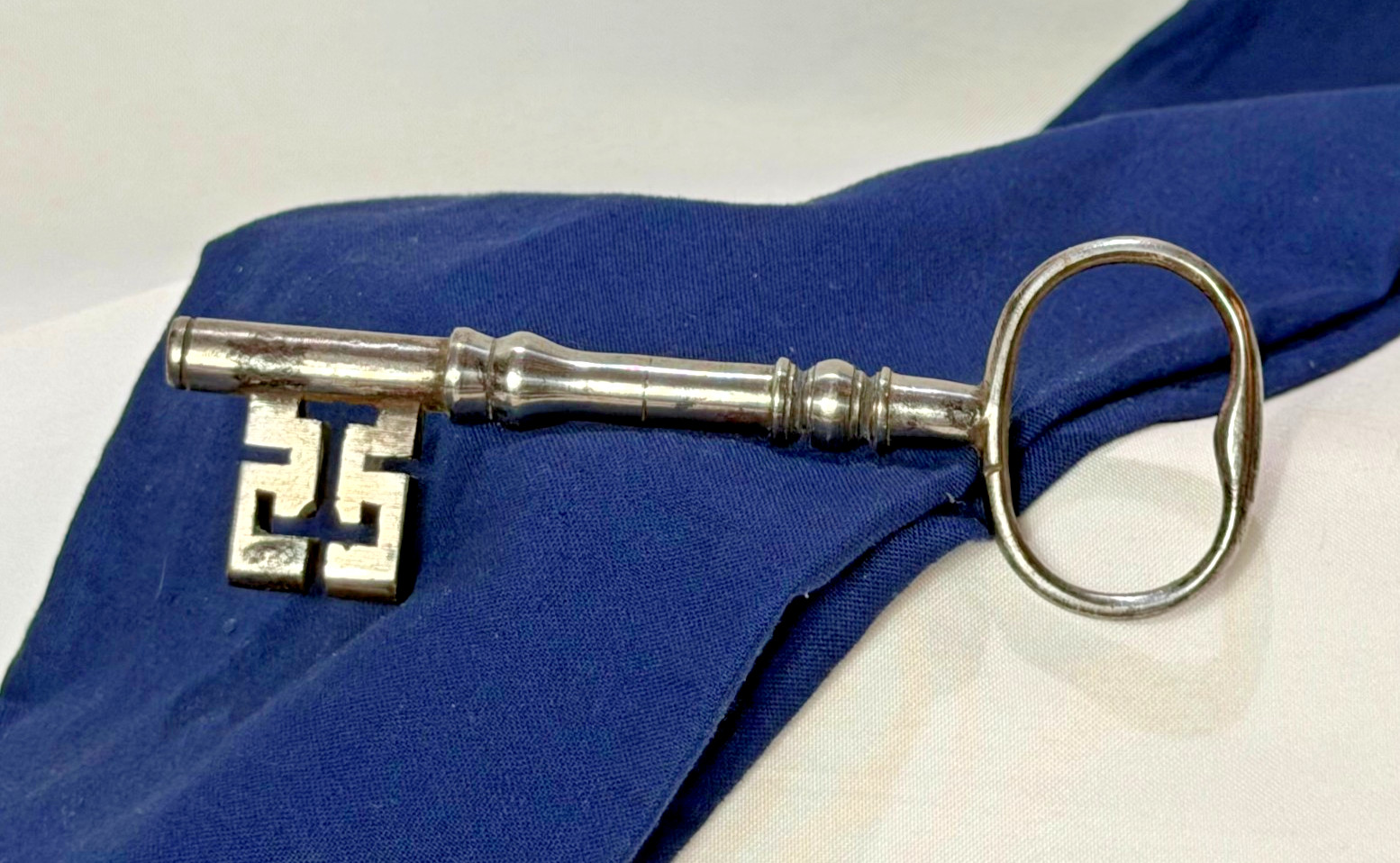 Vtg 21st Birthday Key To The House Skeleton Key