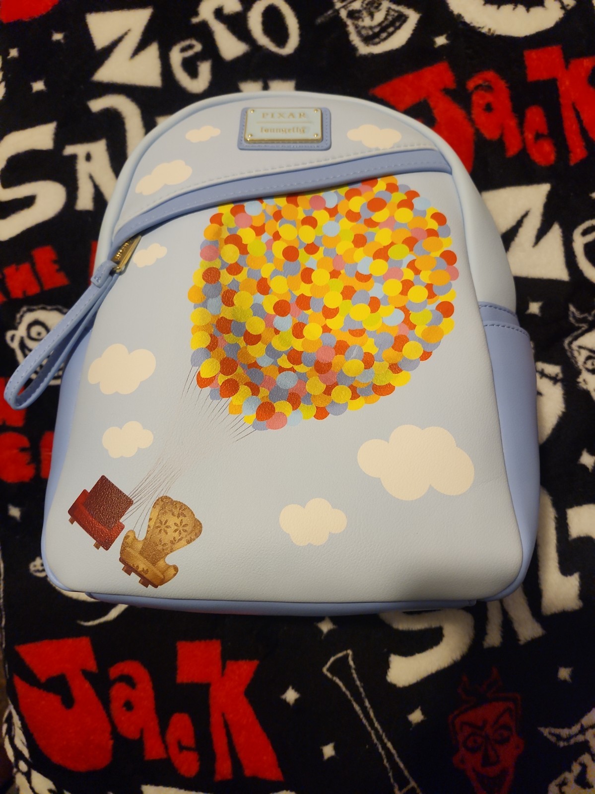 Loungefly Pixar Up Balloons Chairs Mini-Backpack New No Tags