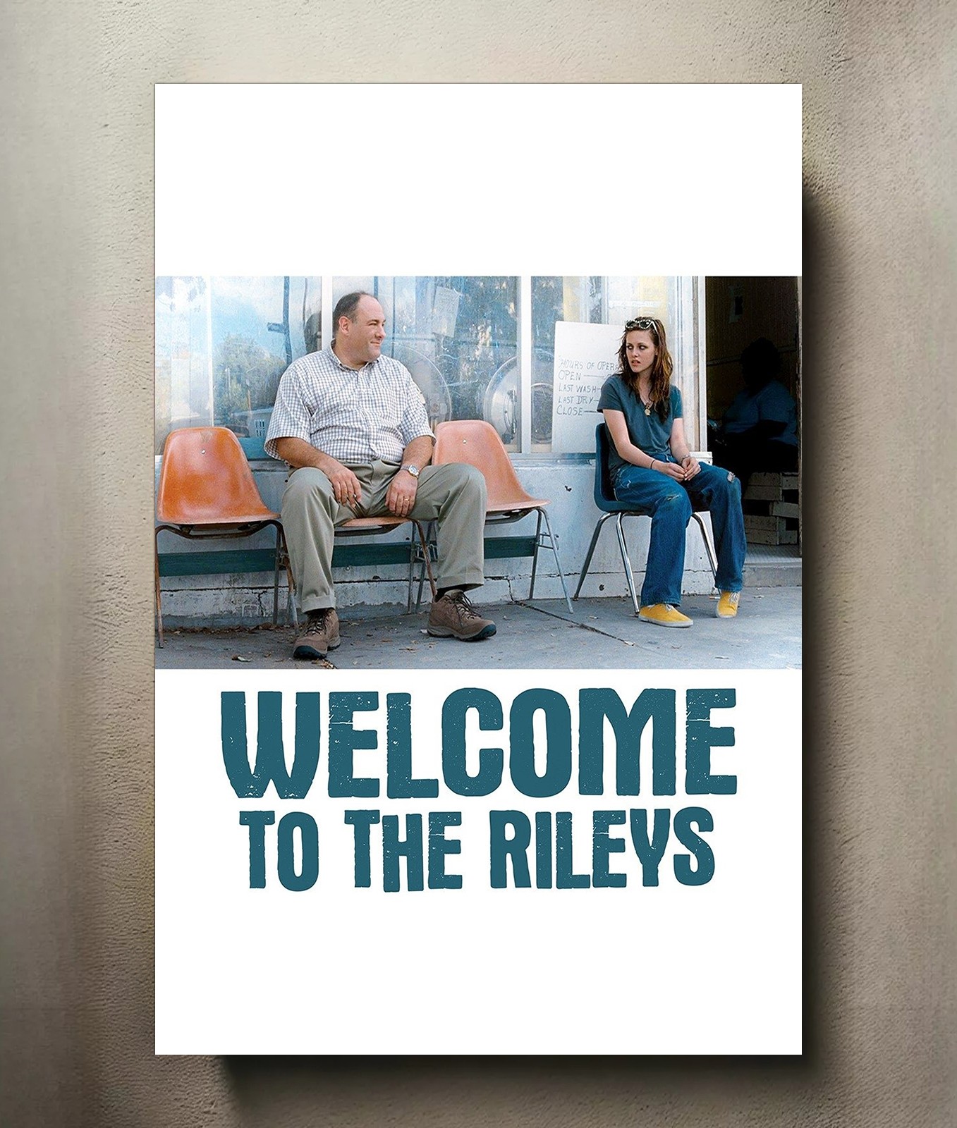Welcome to the Rileys 8x12 Metal Movie Poster Sign