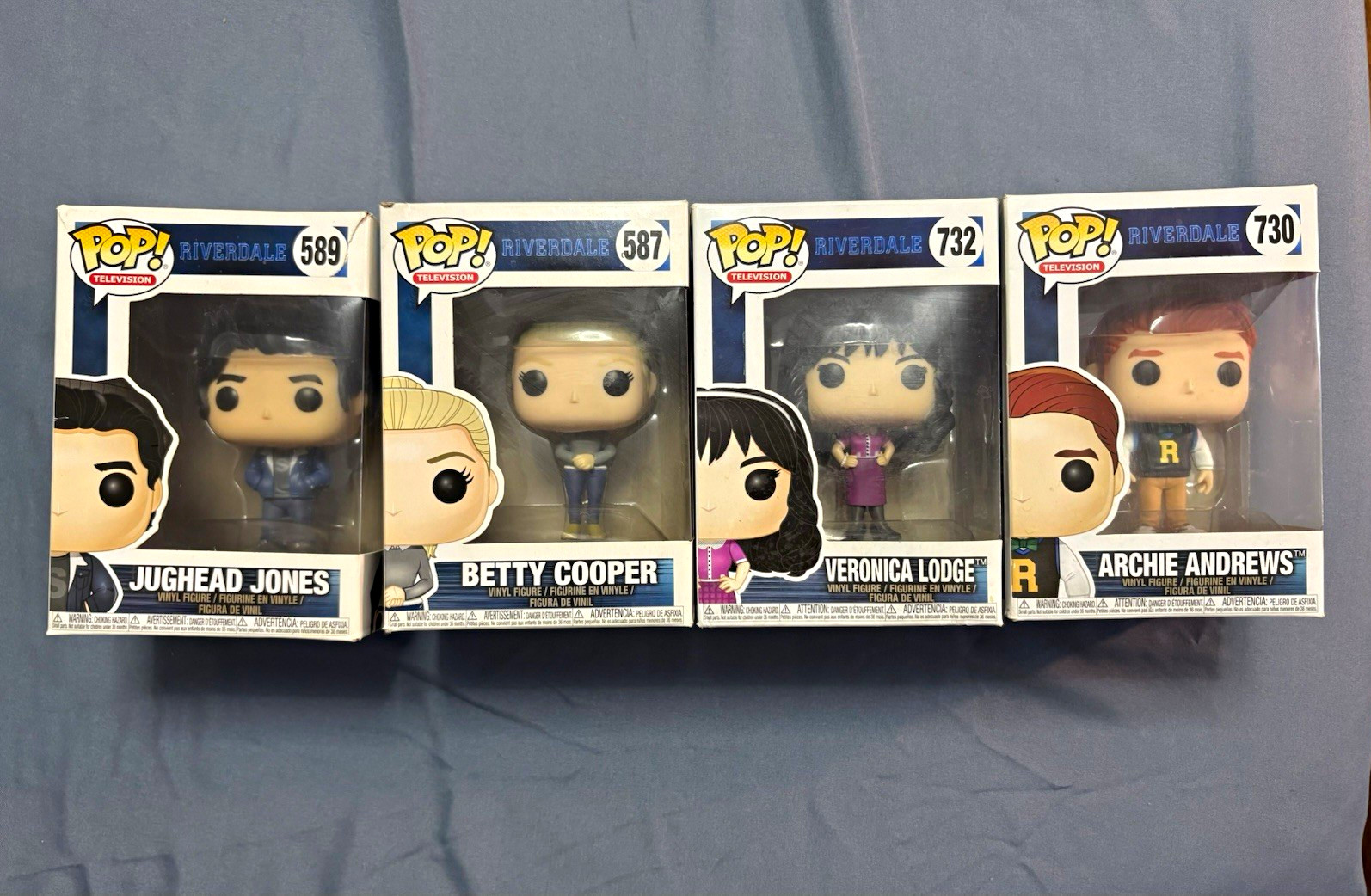 Funko Pop Riverdale 4-Pack Vinyl Boxed Jughead Betty Veronica Archie Lot