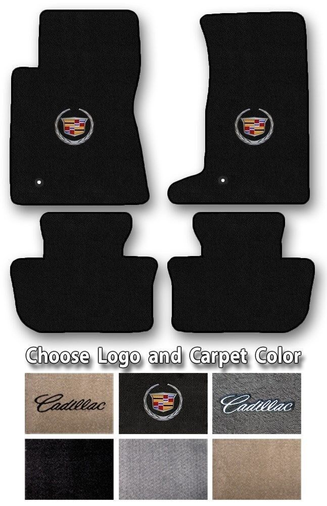 2003-2018 Cadillac CTS Custom Carpet Floor Mats - Choose Color & Official Logo