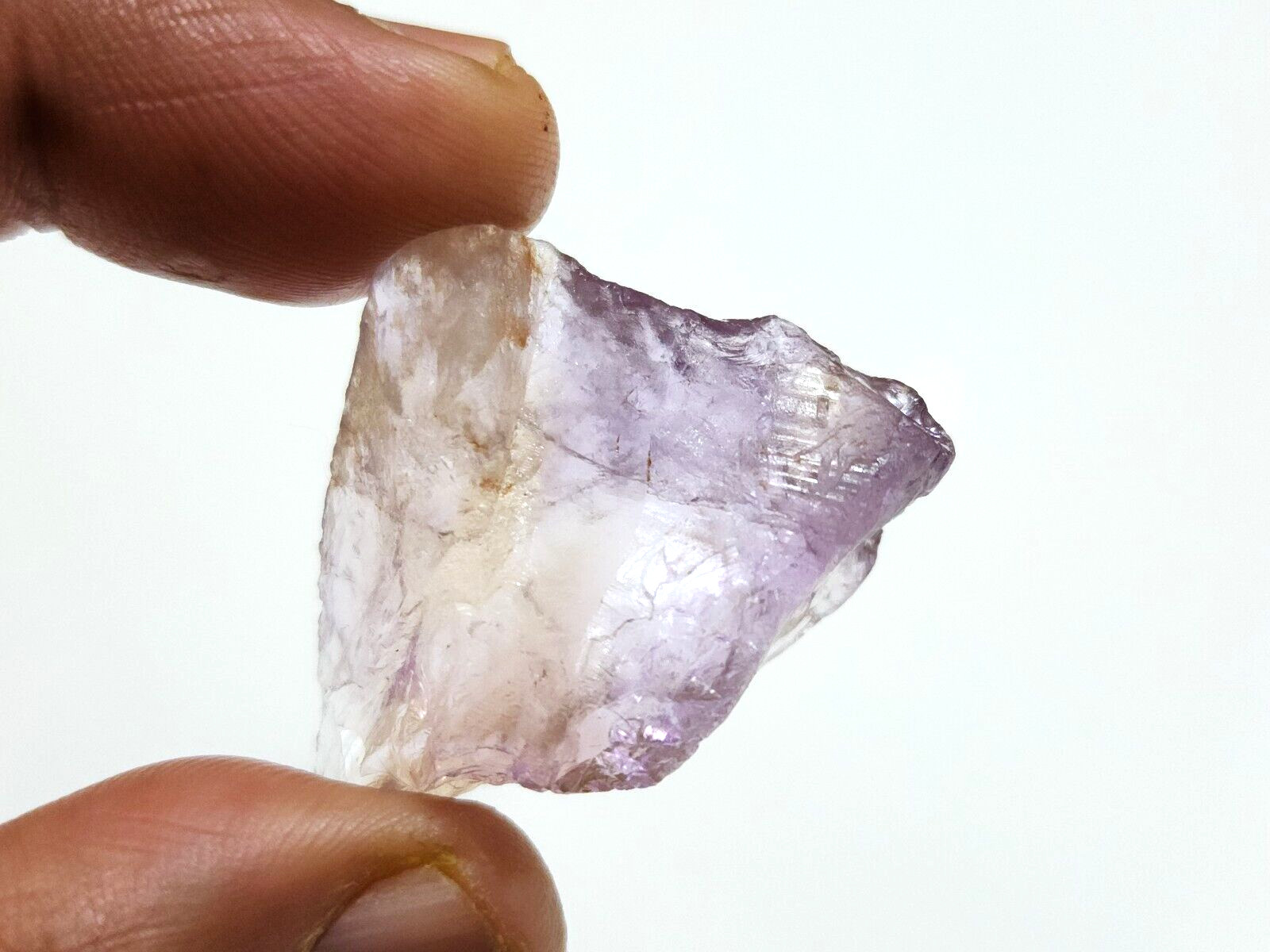 82.90 Carat Natural AAA+ Raw Purple & Yellow Color Ametrine Rough Loose Gemstone