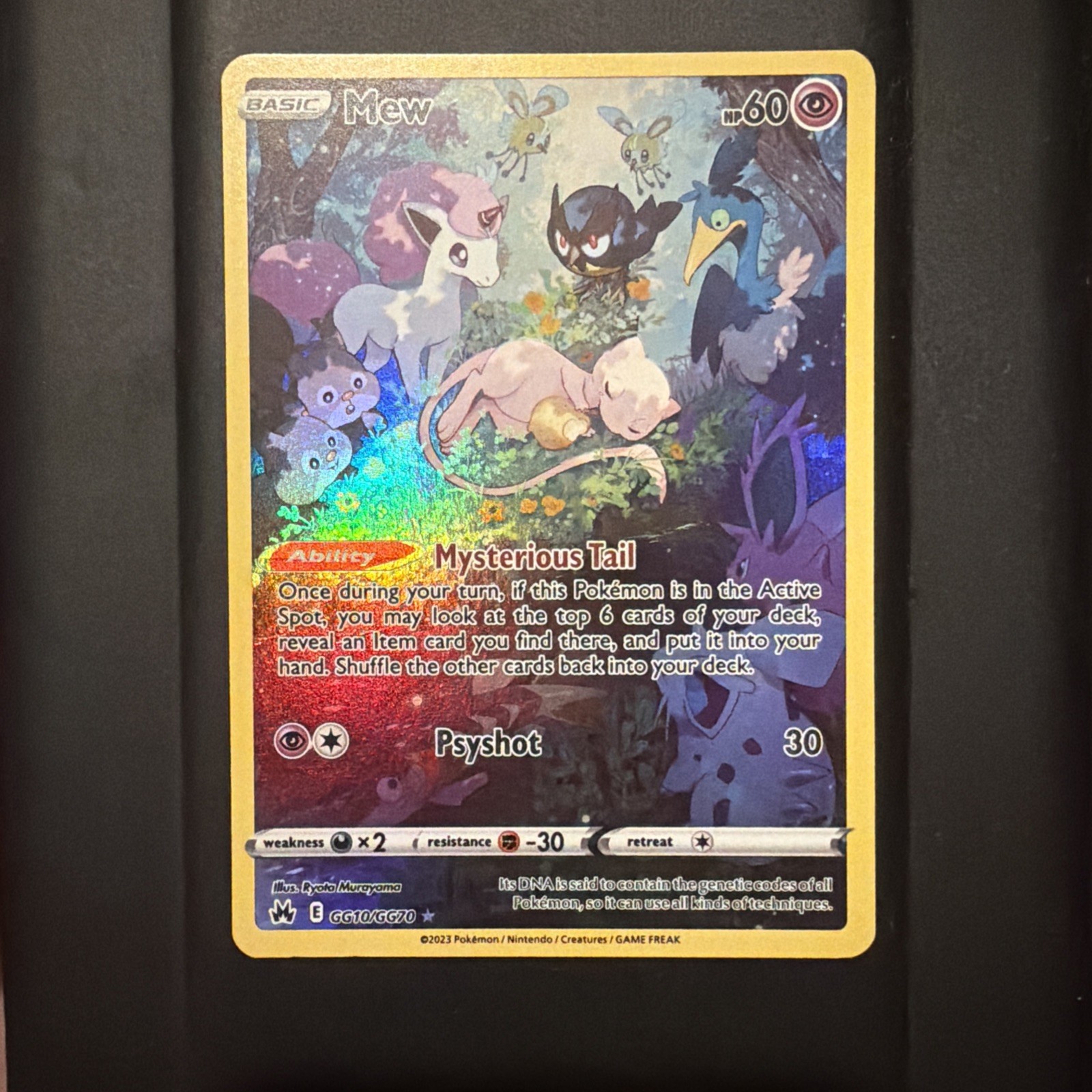 Pokémon TCG Mew Crown Zenith Galarian Gallery GG10/GG70 NM