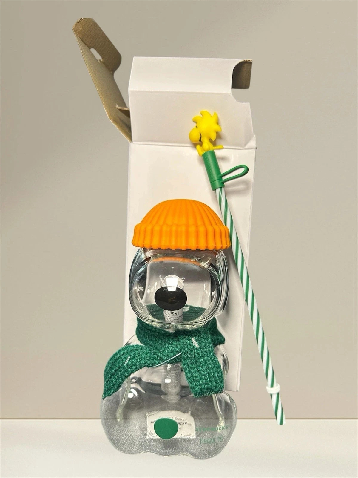 Special Edition 2026 Starbucks x Snoopy Collectible Glass Cold Cup NEW
