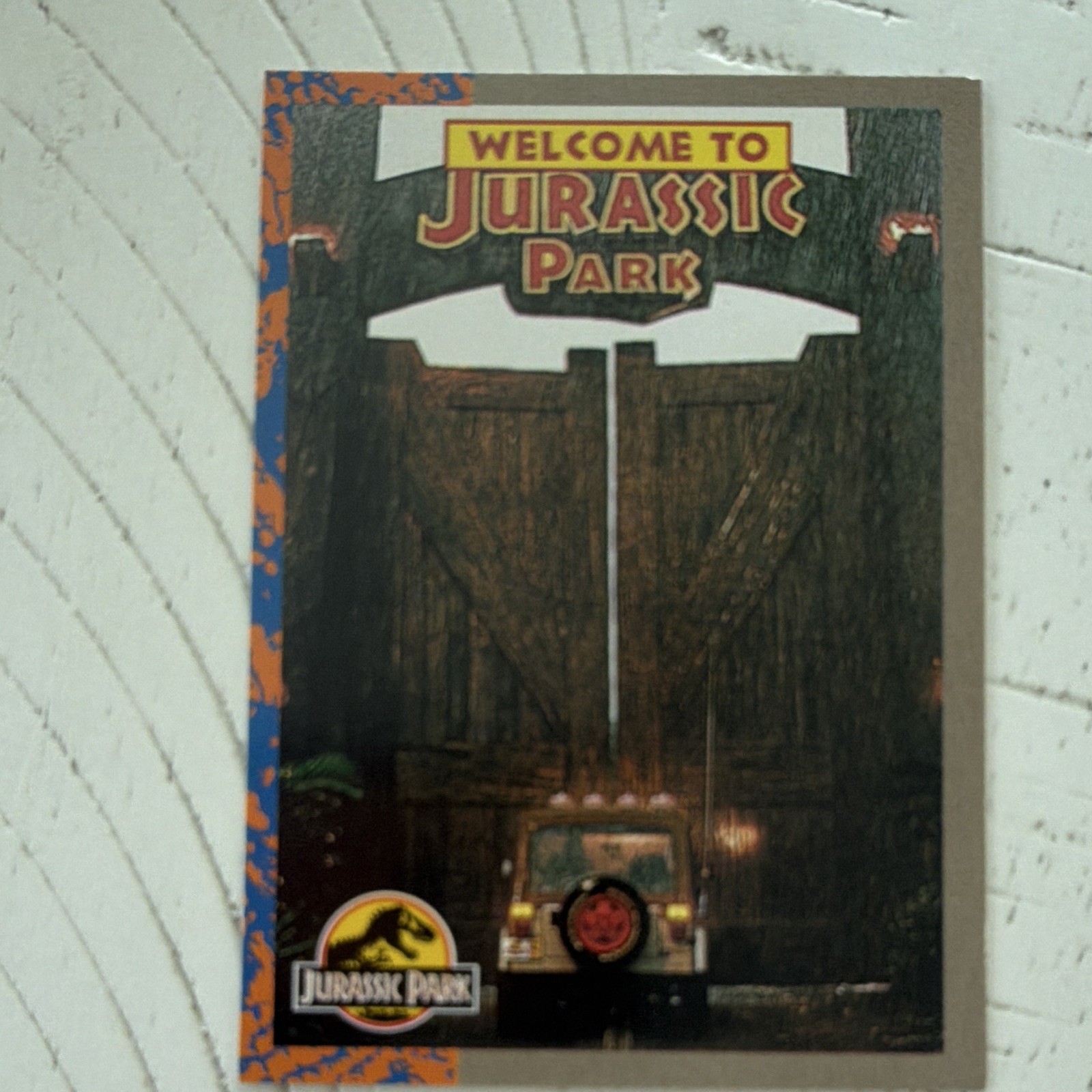 Welcome to Jurassic Park - 1993 Topps Jurassic Park #2