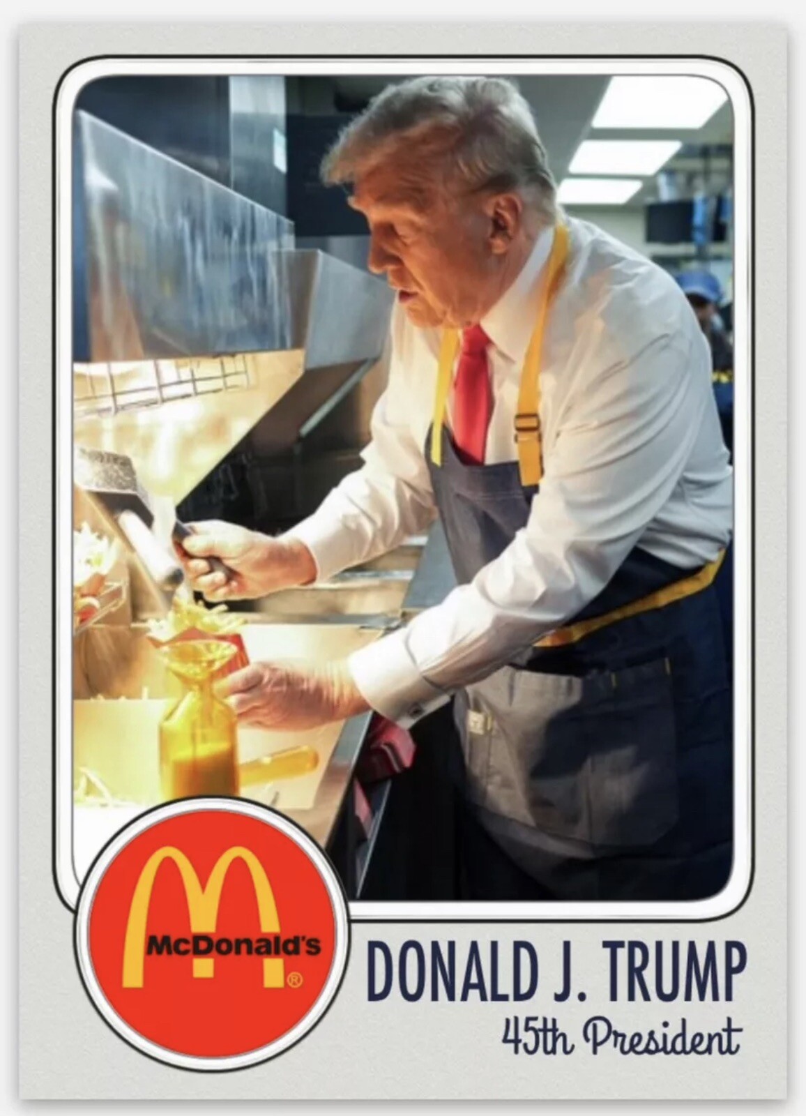 Donald Trump 2024 “Team Trump” Custom ACEO Card MAGA 50% Donated 2 Team Trump