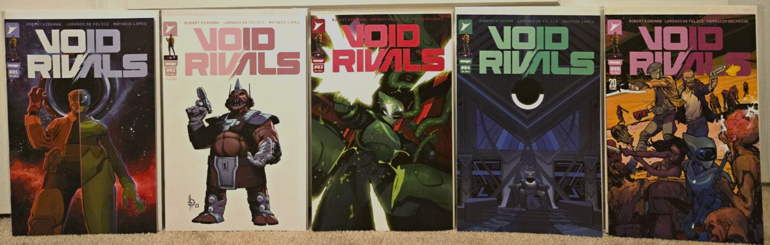 Image Comics Skybound Energon Universe Robert Kirkman Void Rivals Lot # 1-26