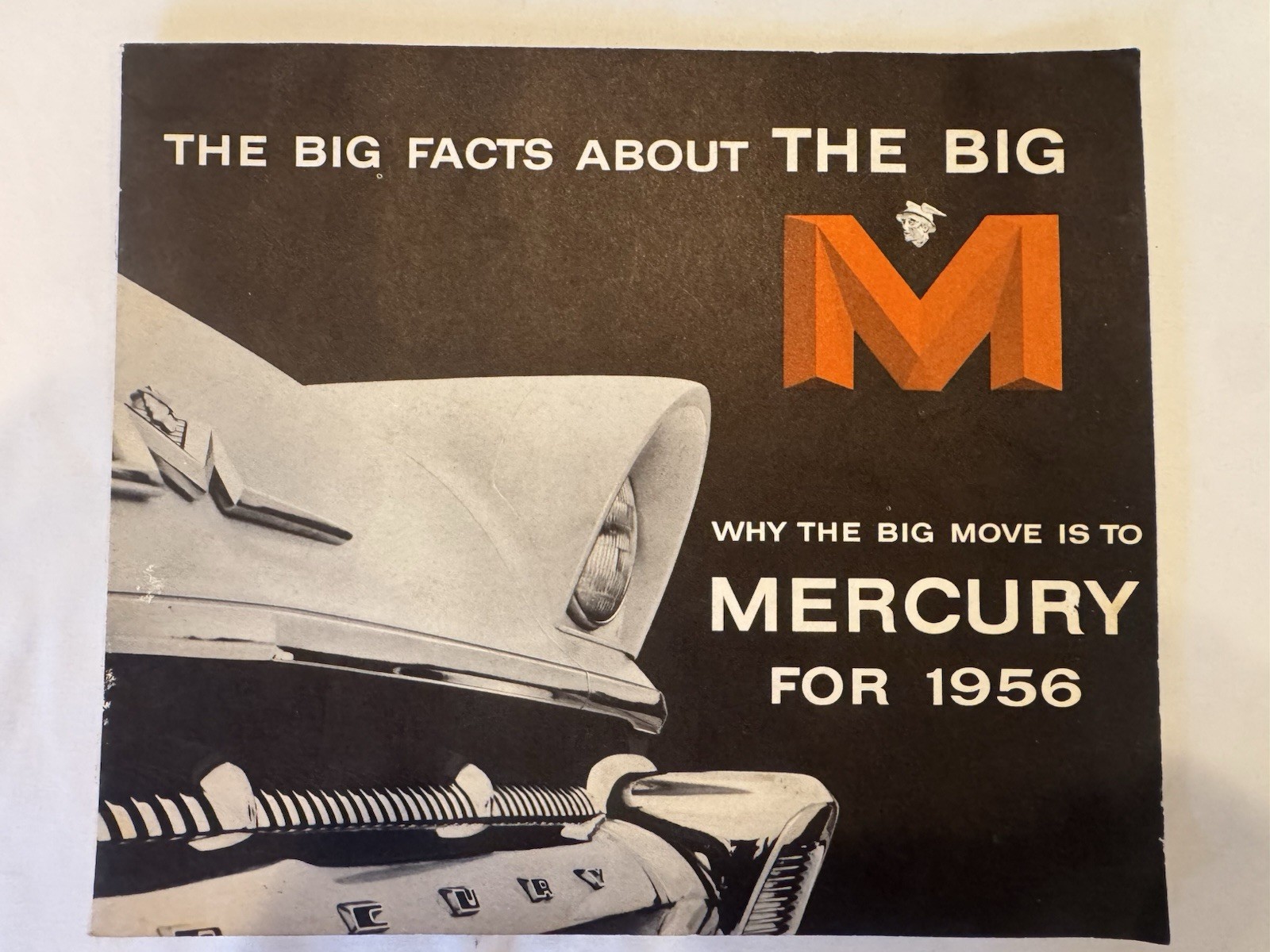 Vintage 1956 Mercury Brochure.” Why The Big Move Is To Mercury.” The Big M